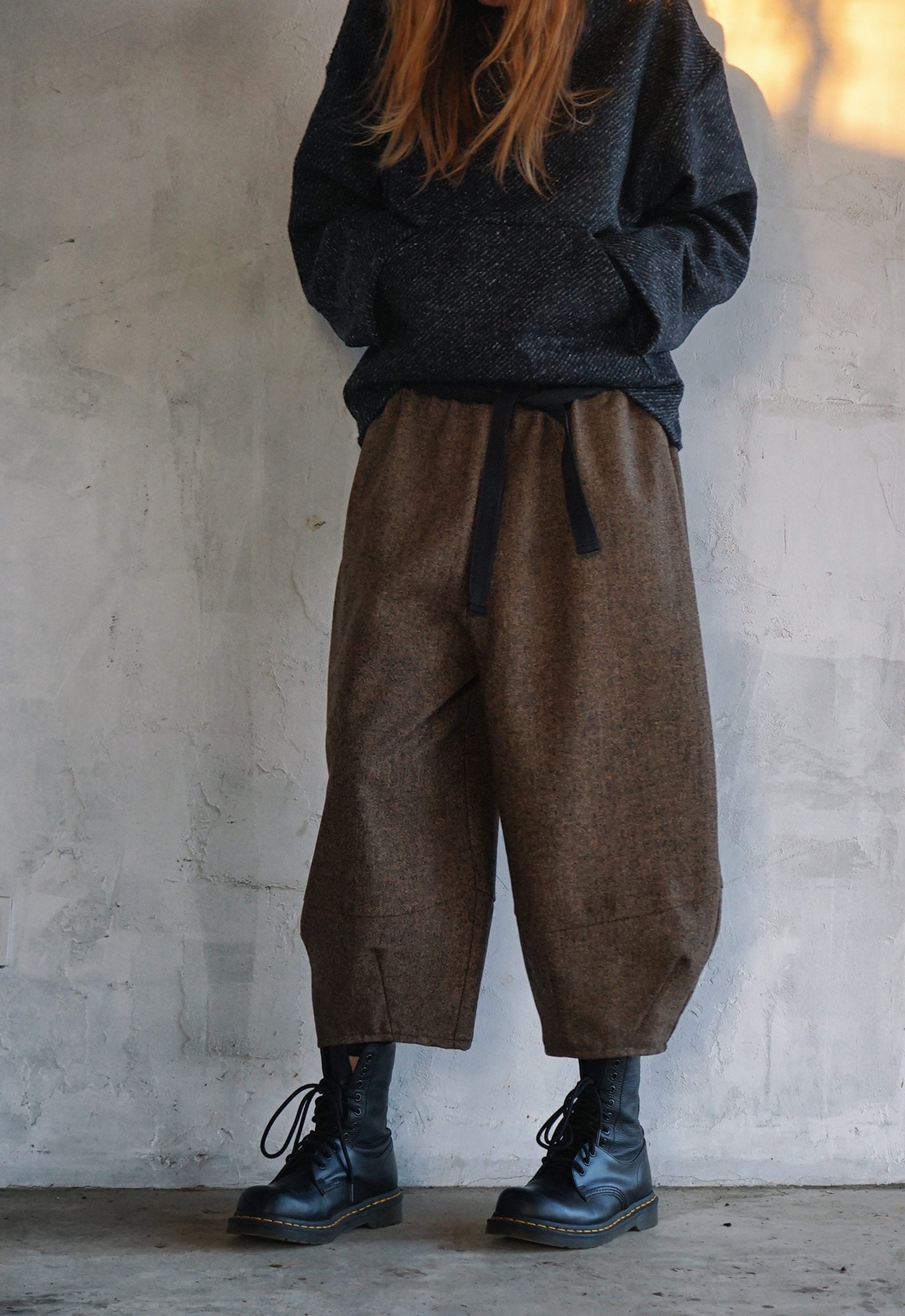 Oakleaf Wool Trousers