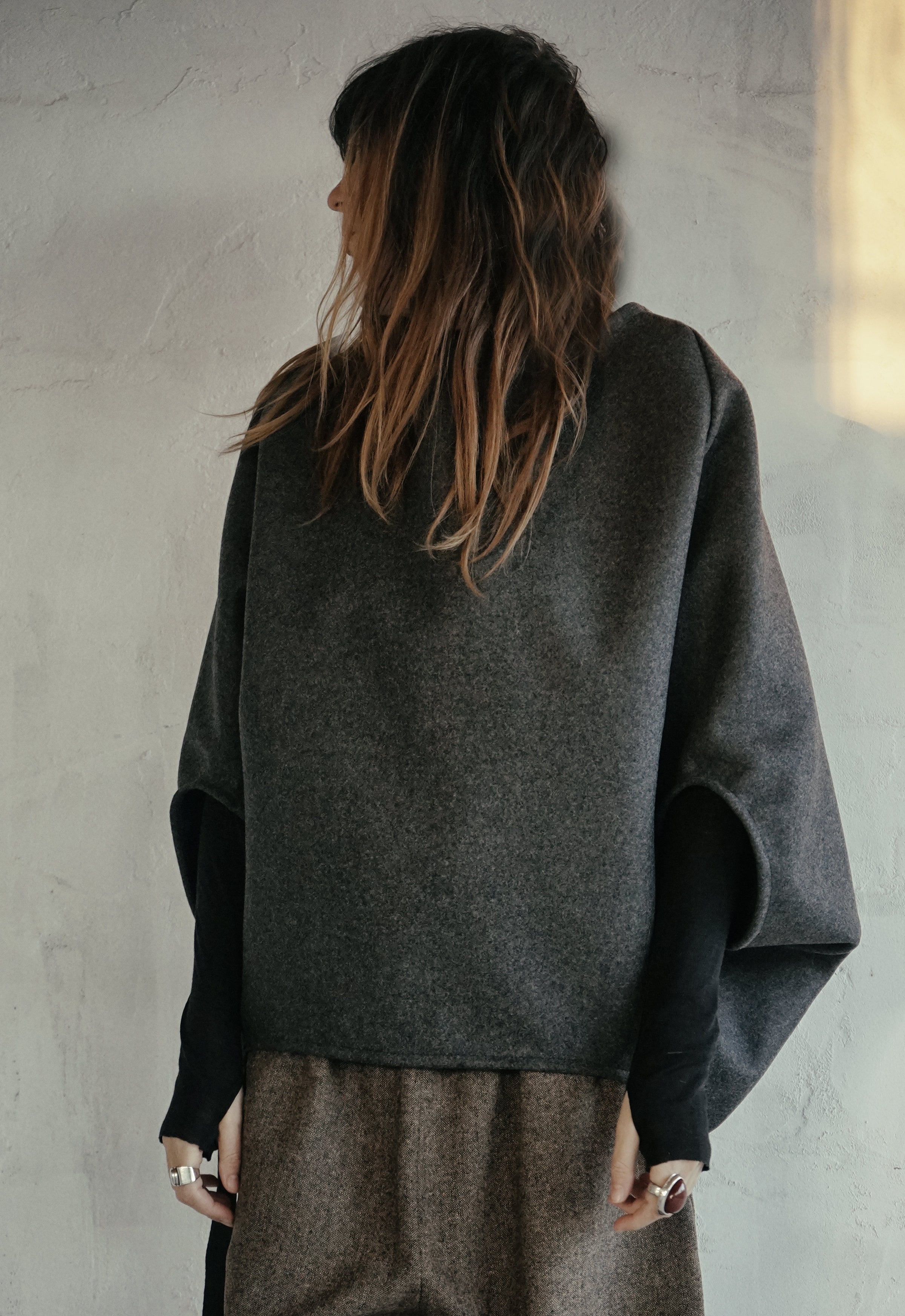 SKOG BOILED WOOL TOP