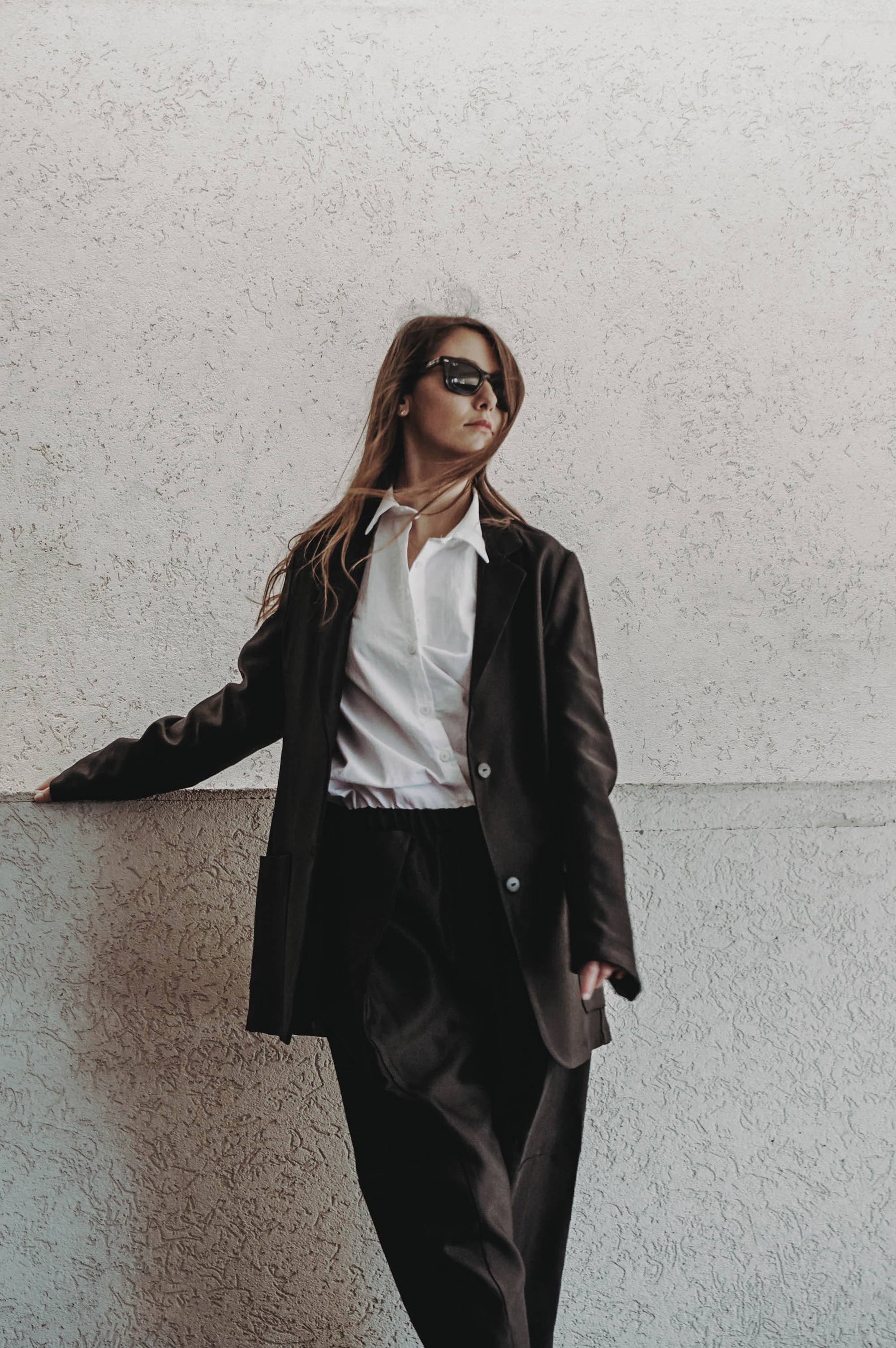 Fragments Silk & Viscose Blazer