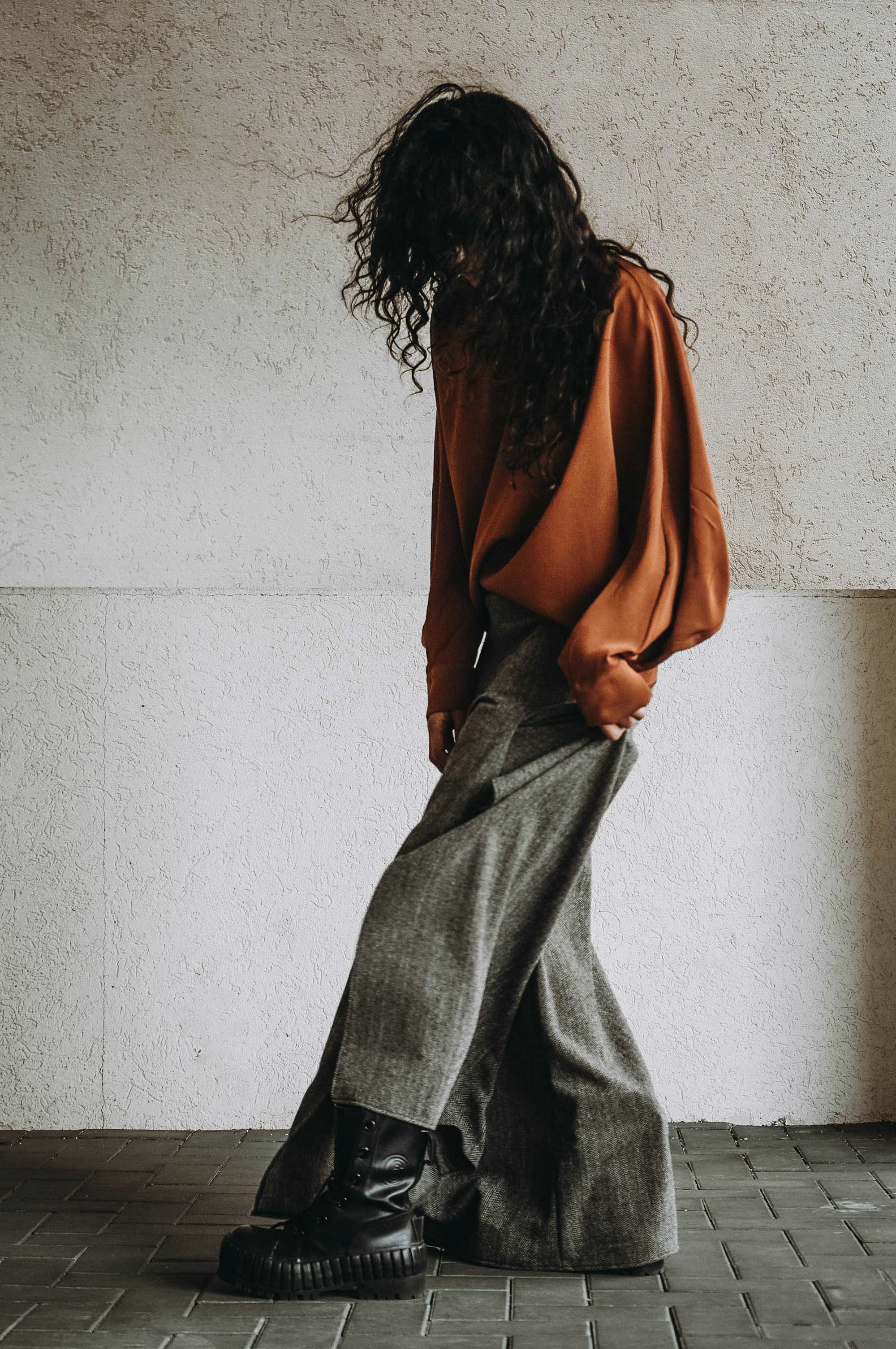 The Magnetic Needle Wool Trousers