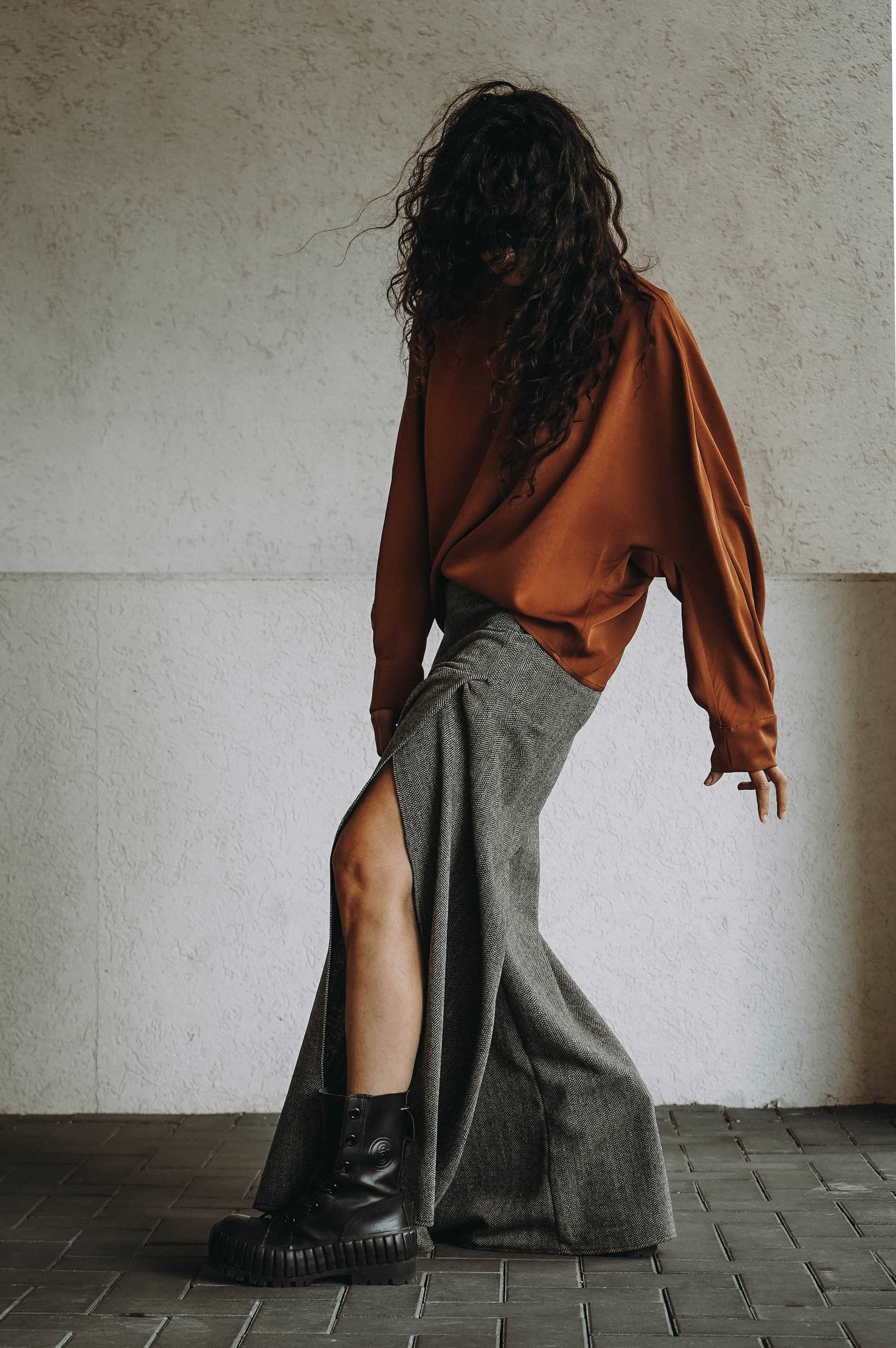 The Magnetic Needle Wool Trousers