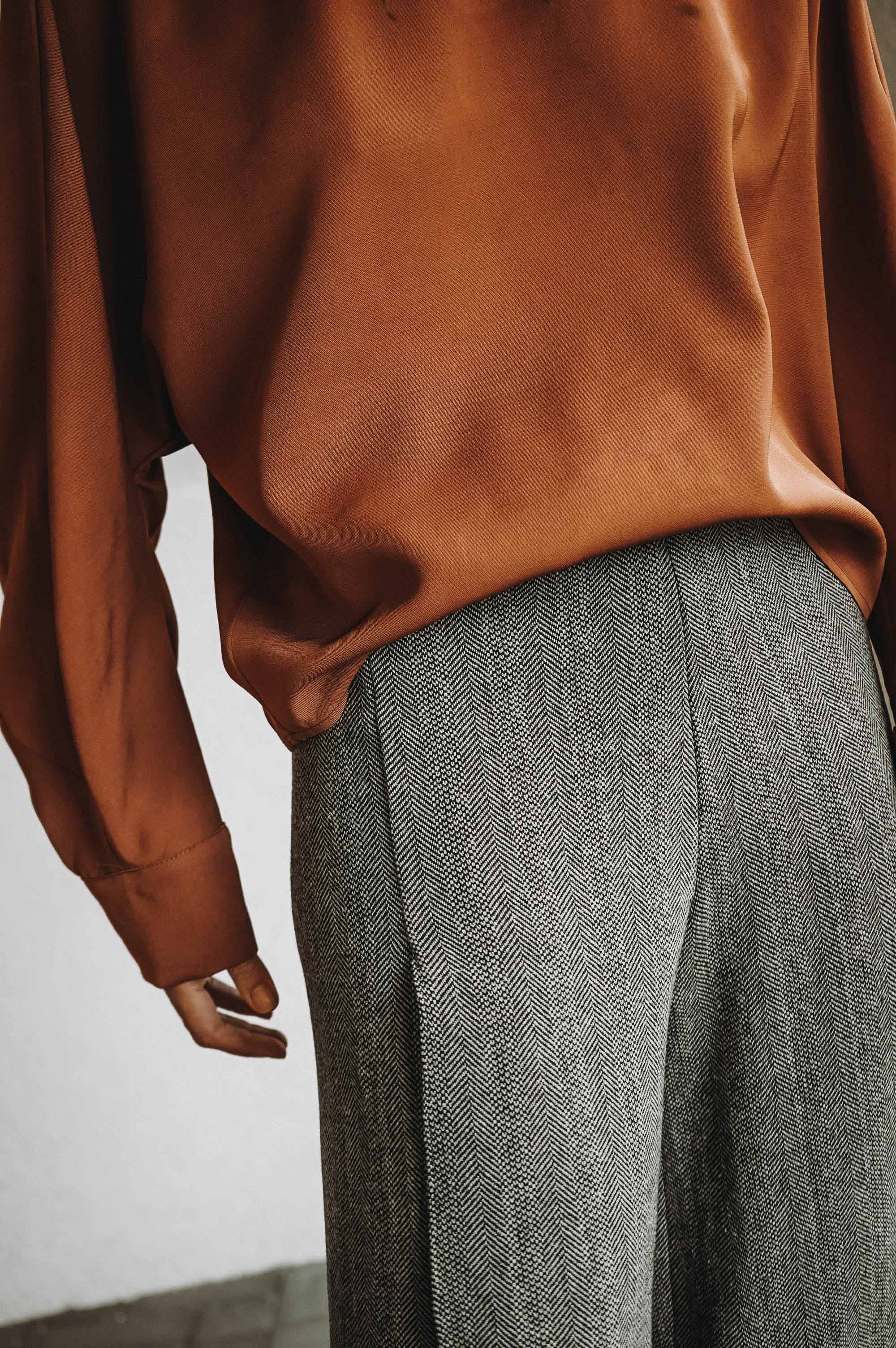 The Magnetic Needle Wool Trousers
