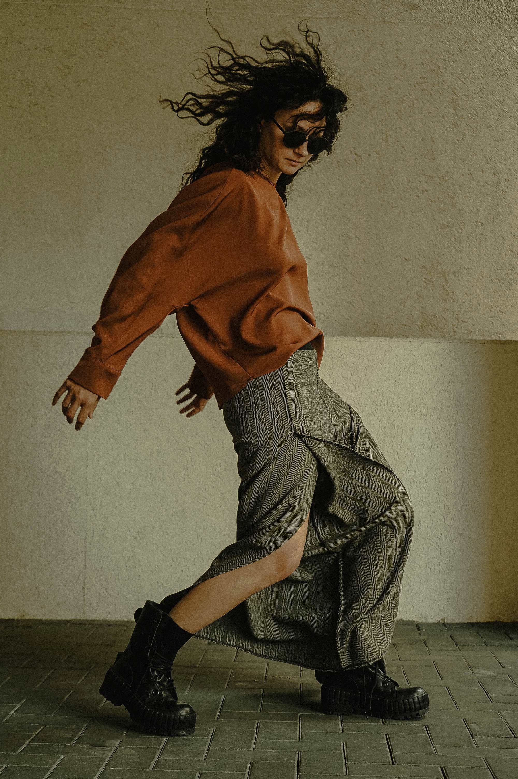 The Magnetic Needle Wool Trousers