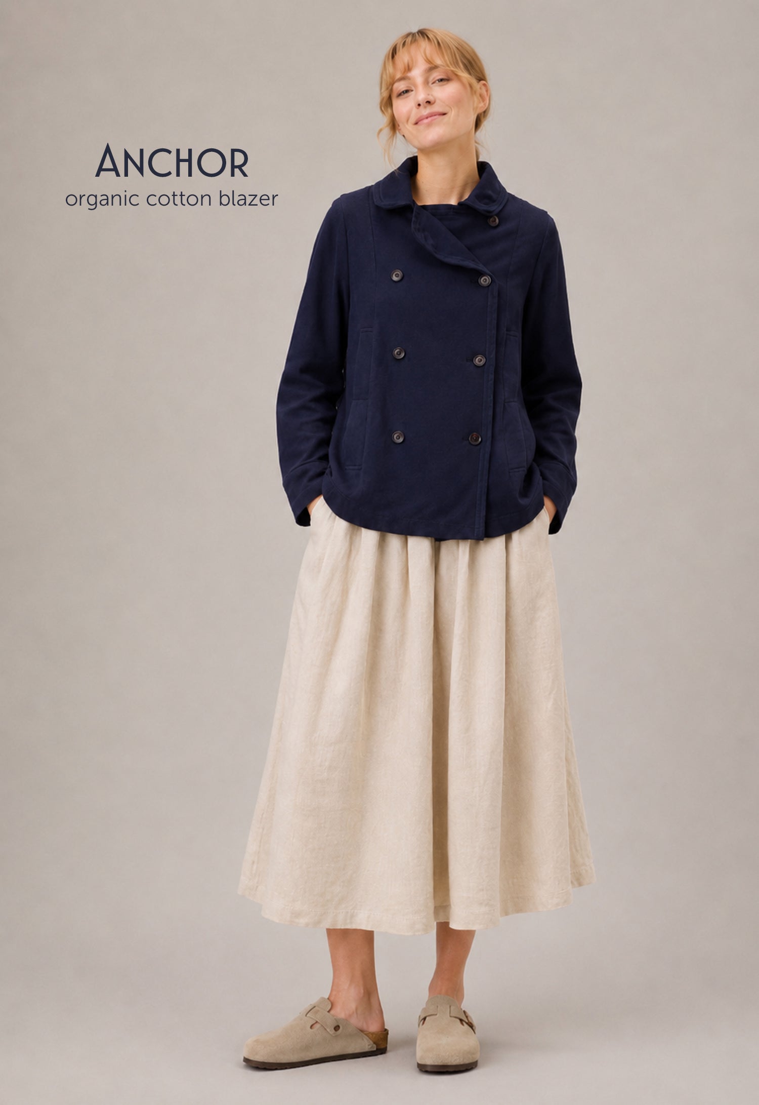Anchor Organic Cotton Blazer