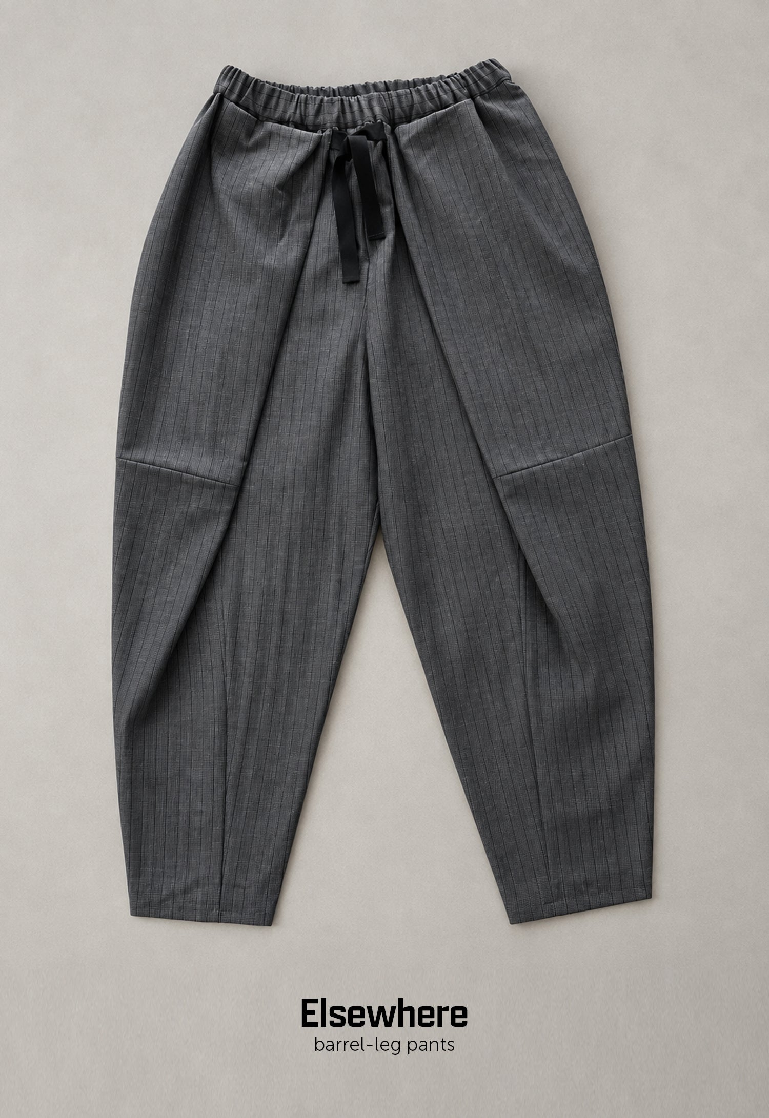 Elsewhere barrel-leg pants