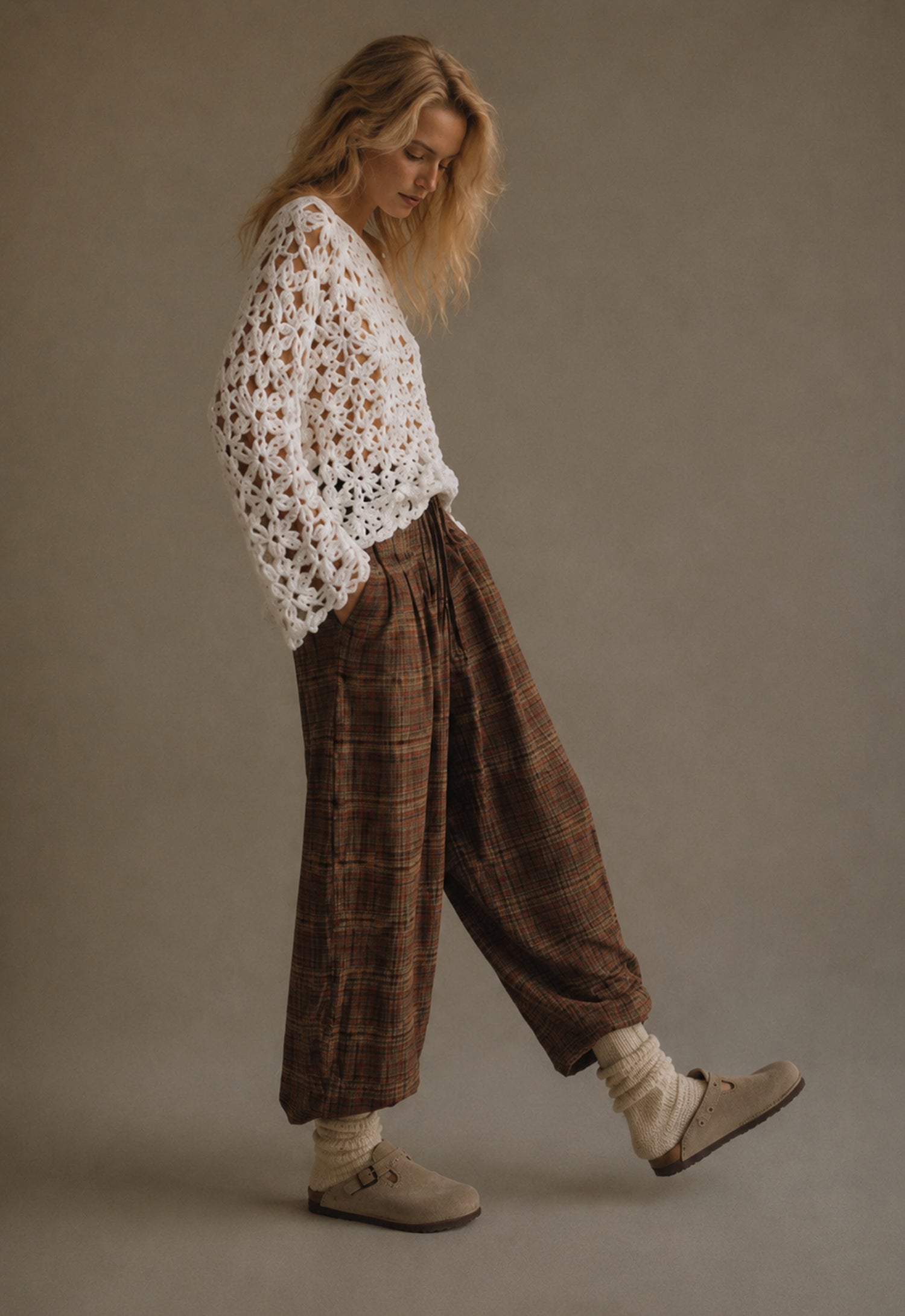 The Daisy Oditty Hand Crochet Top