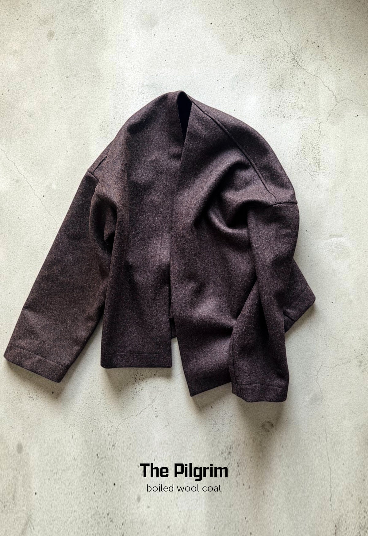 The Pilgrim Boiled Wool Coat