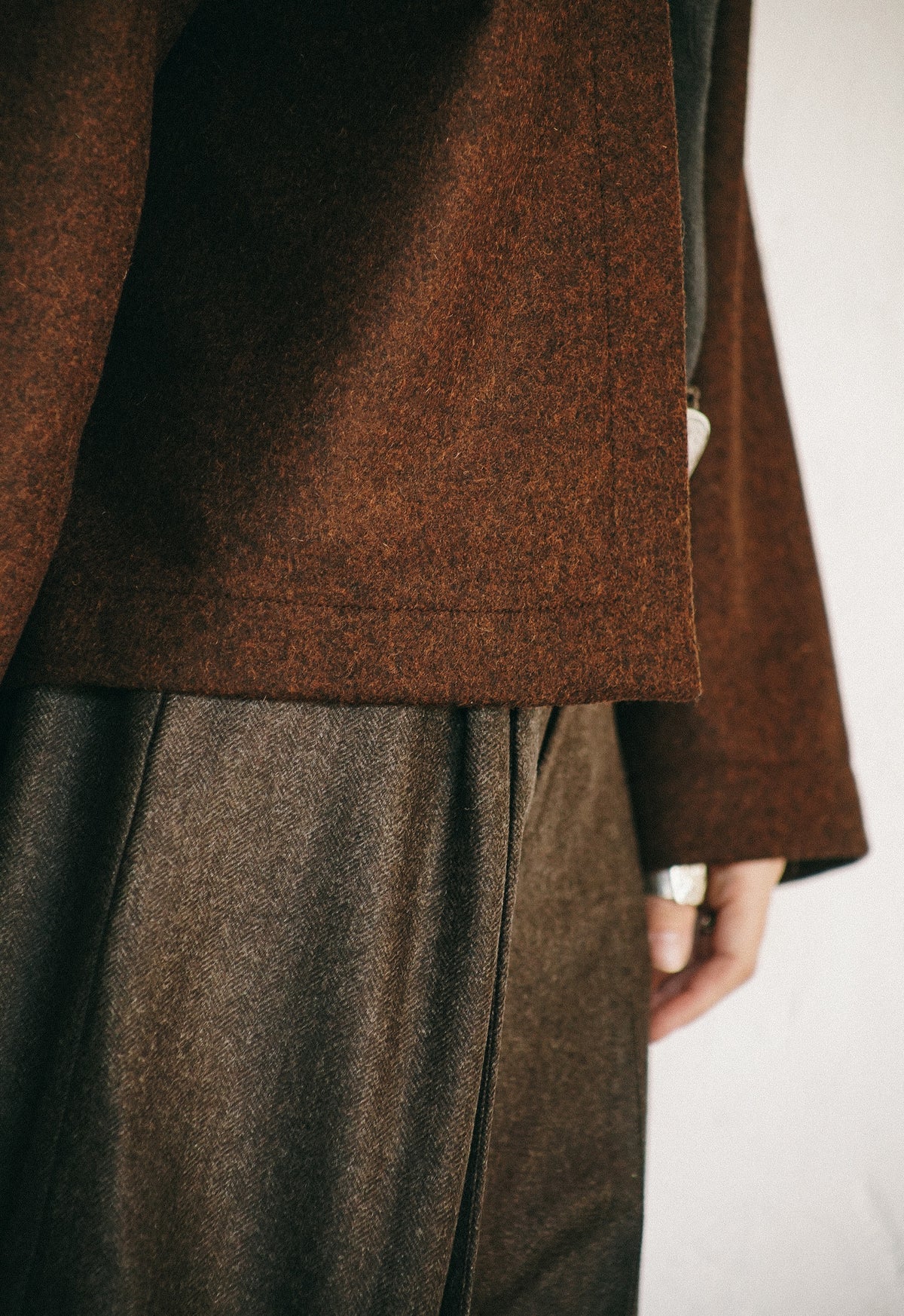 The Pilgrim Boiled Wool Coat