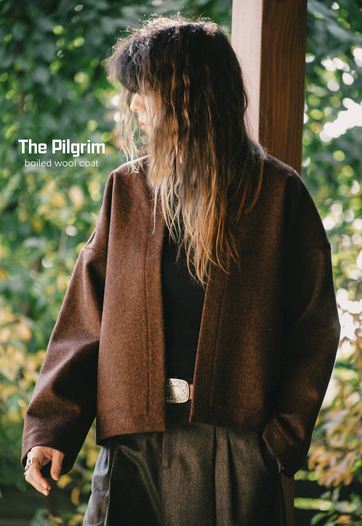 The Pilgrim Boiled Wool Coat