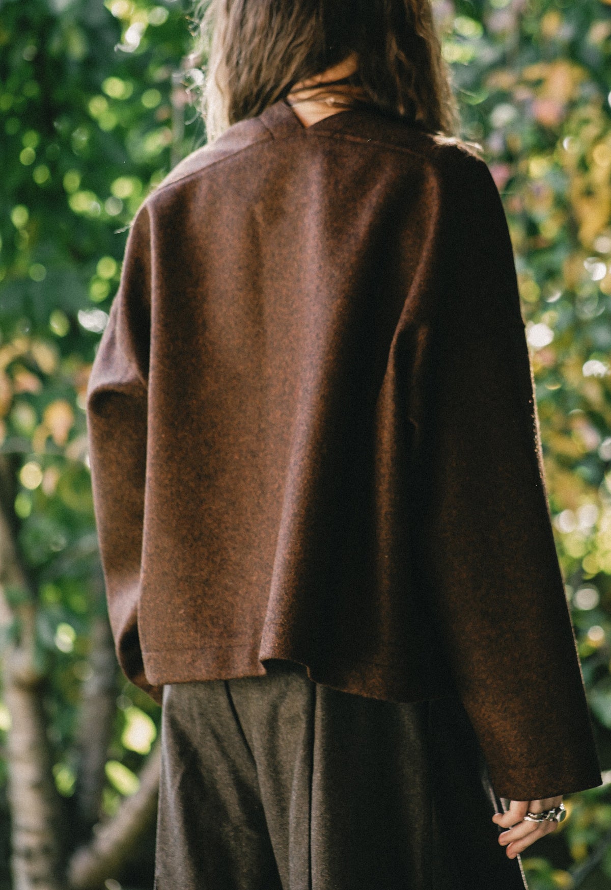 The Pilgrim Boiled Wool Coat