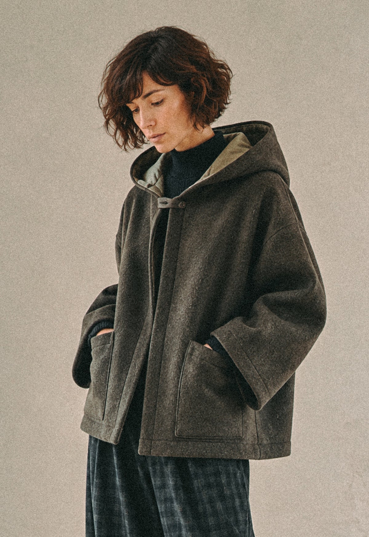 The Forester Boiled Wool Coat