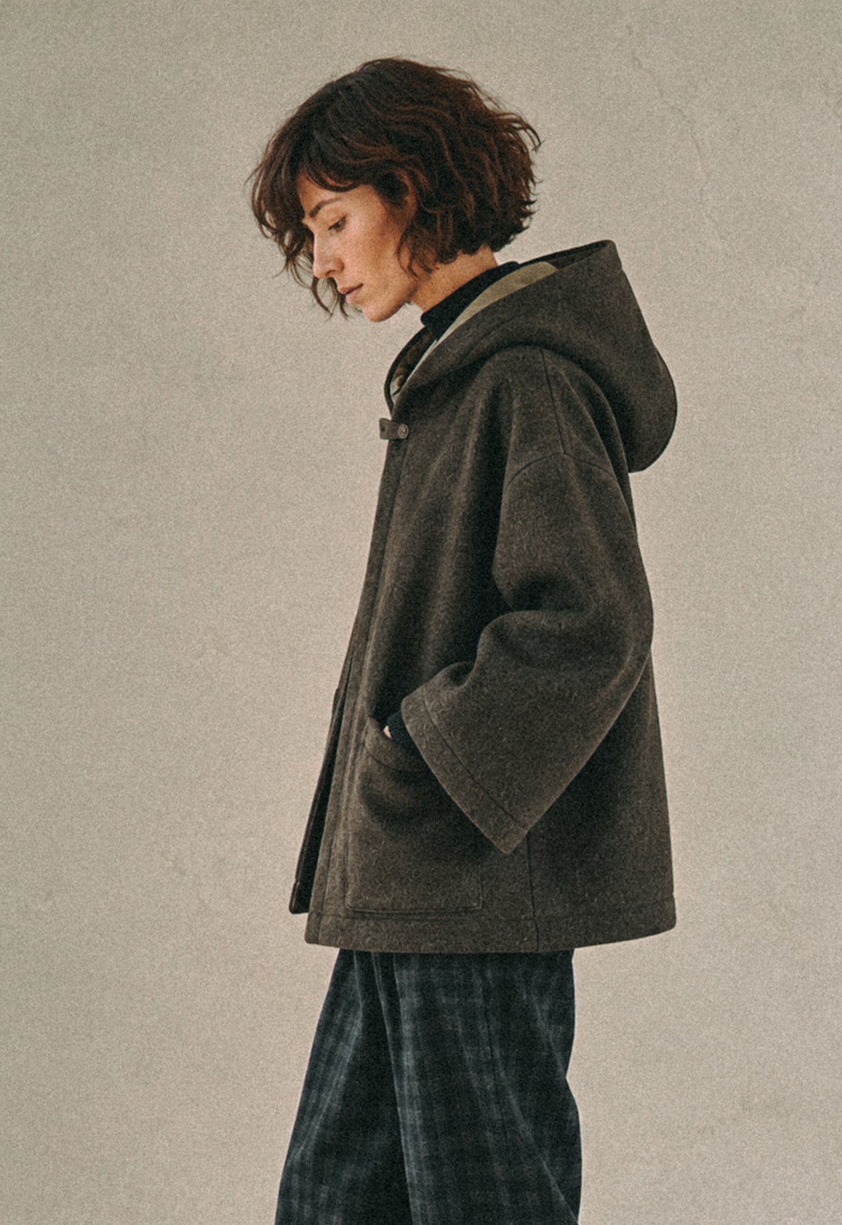 The Forester Boiled Wool Coat