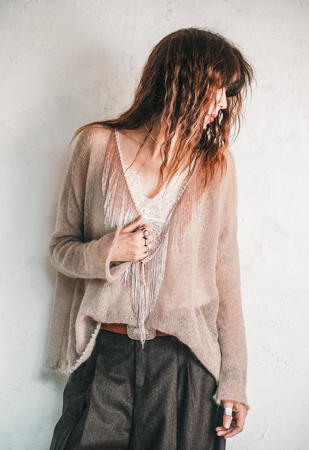 The Afterglow Mohair Sweater