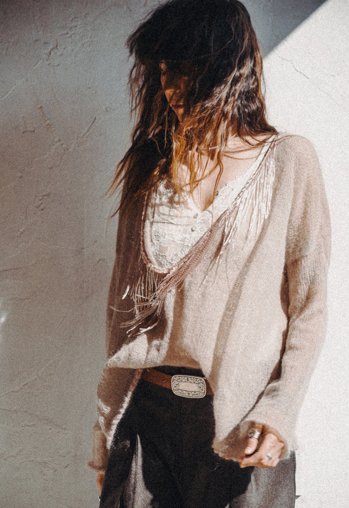 The Afterglow Mohair Sweater