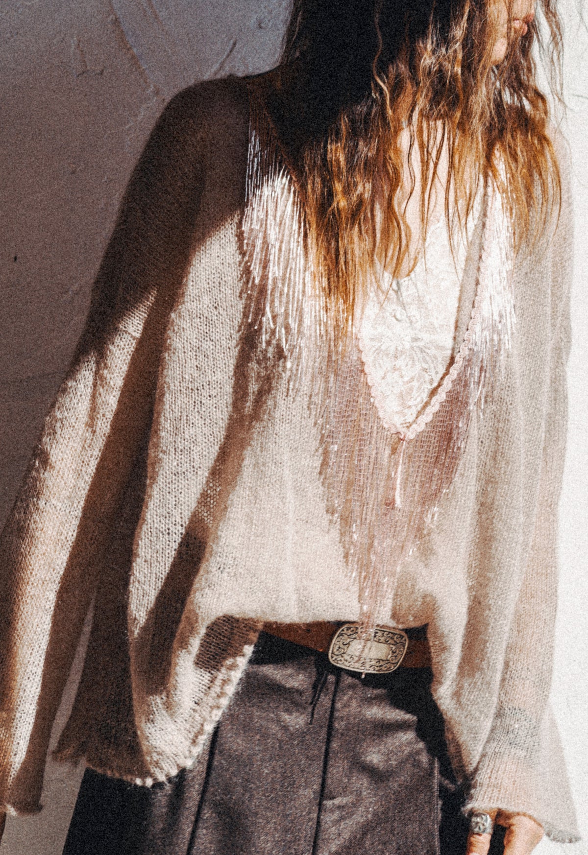 The Afterglow Mohair Sweater