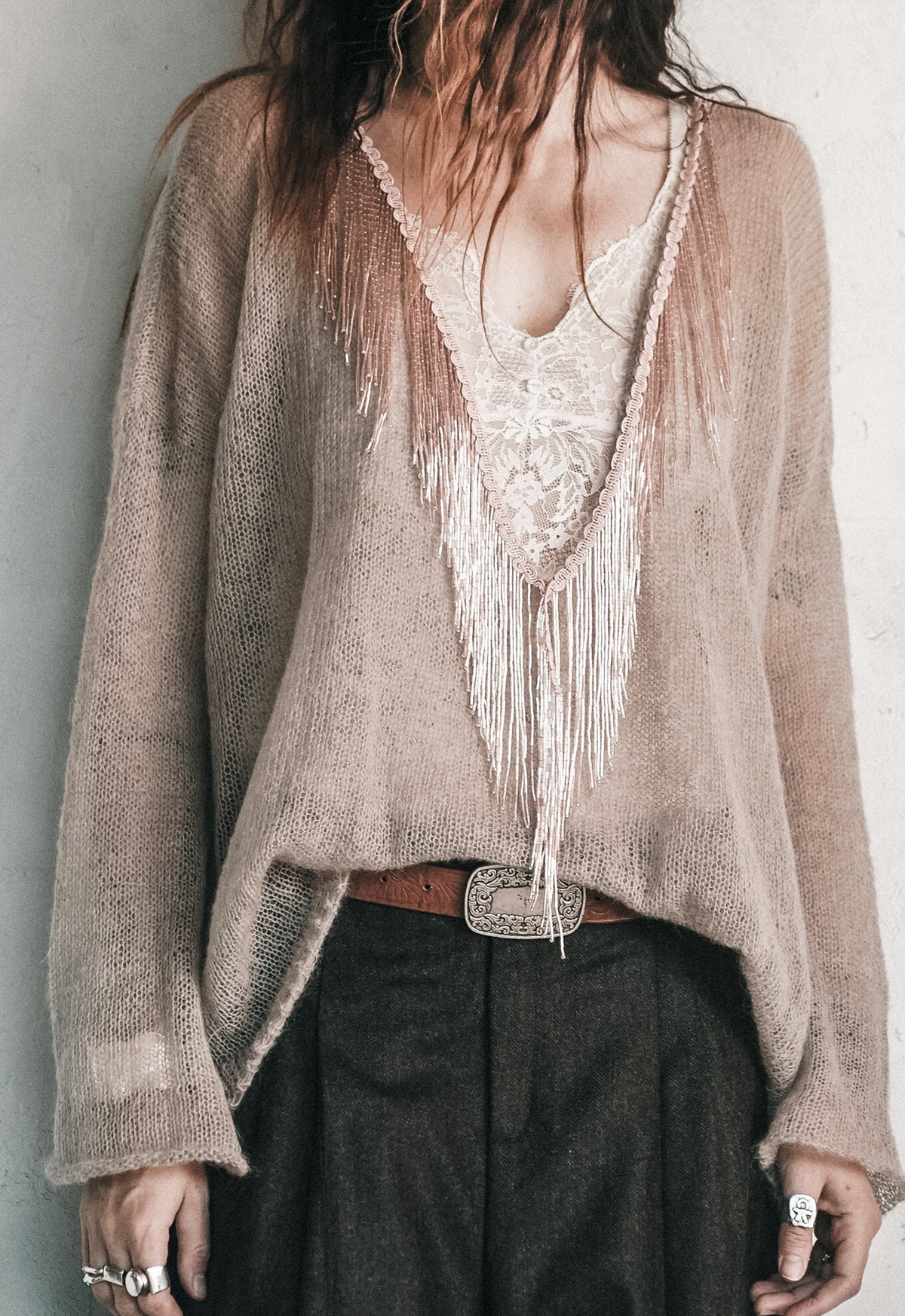 The Afterglow Mohair Sweater