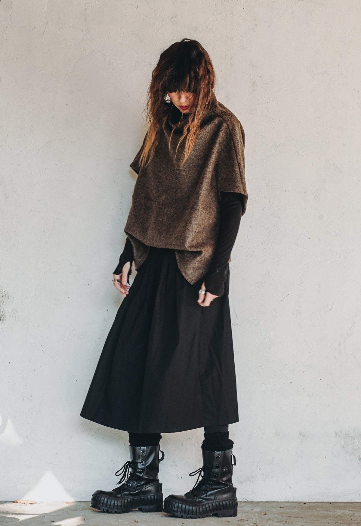 WILD CHESTNUT BOILED WOOL TOP