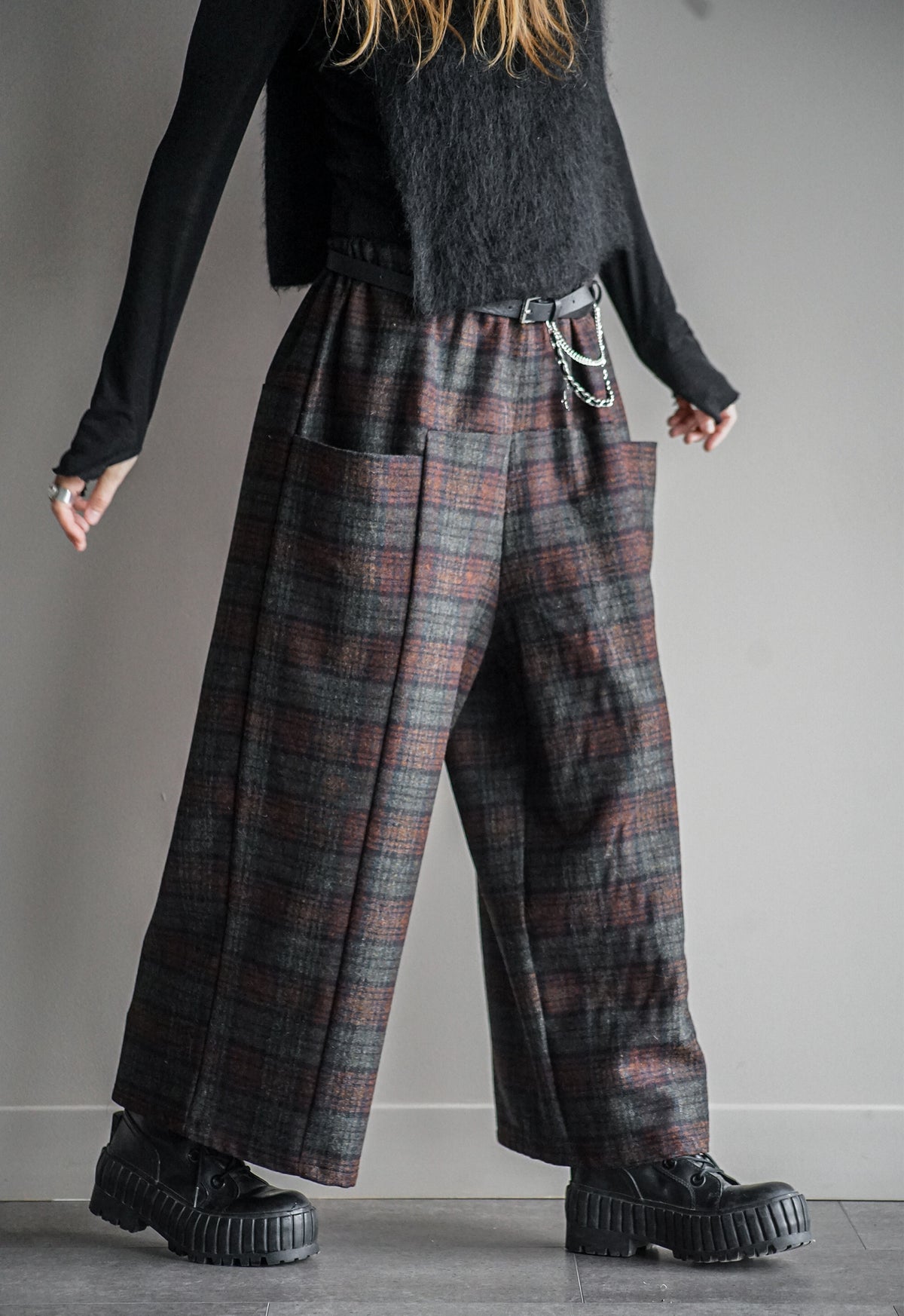 Strobe & Sound Wool Trousers