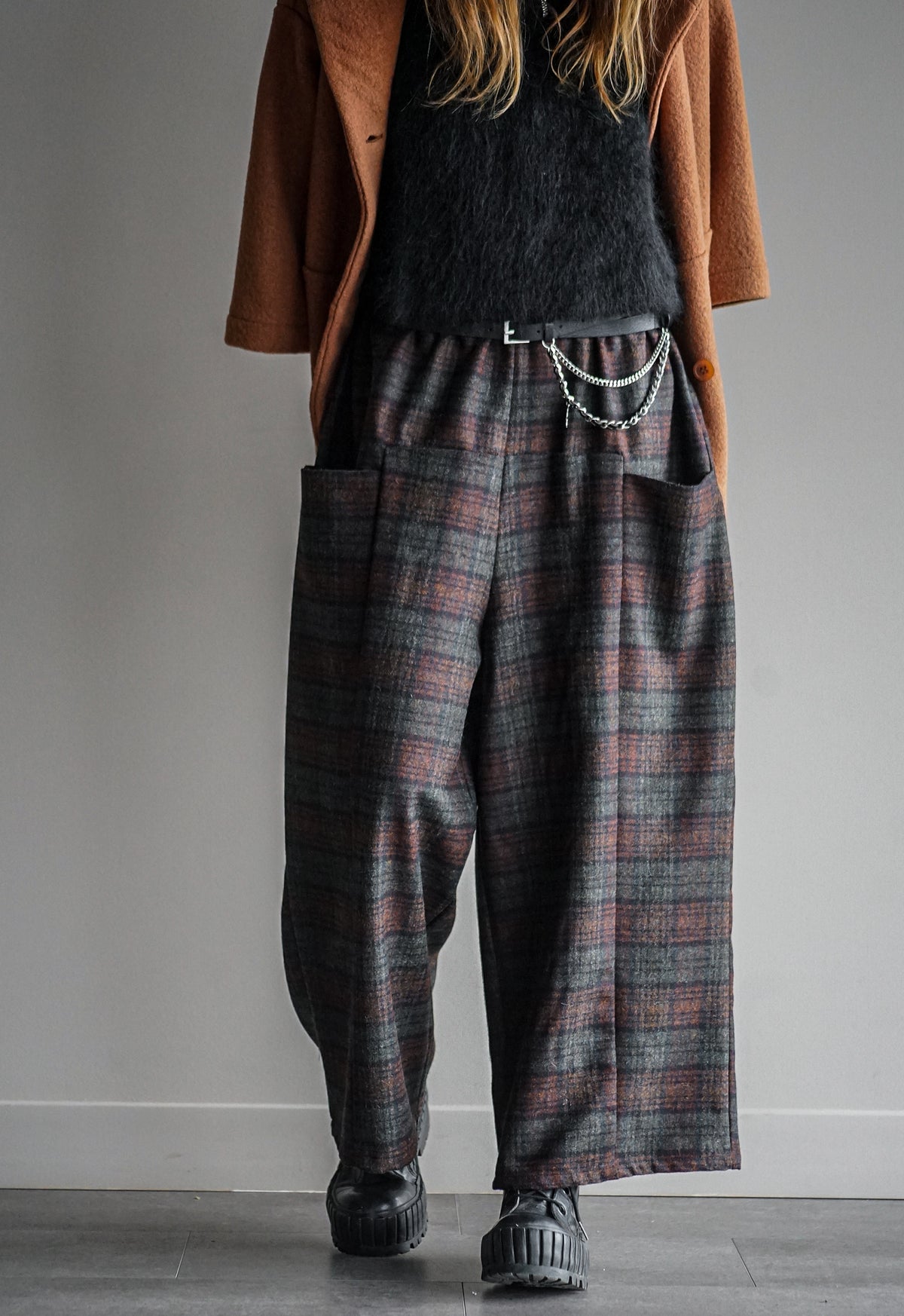 Strobe & Sound Wool Trousers