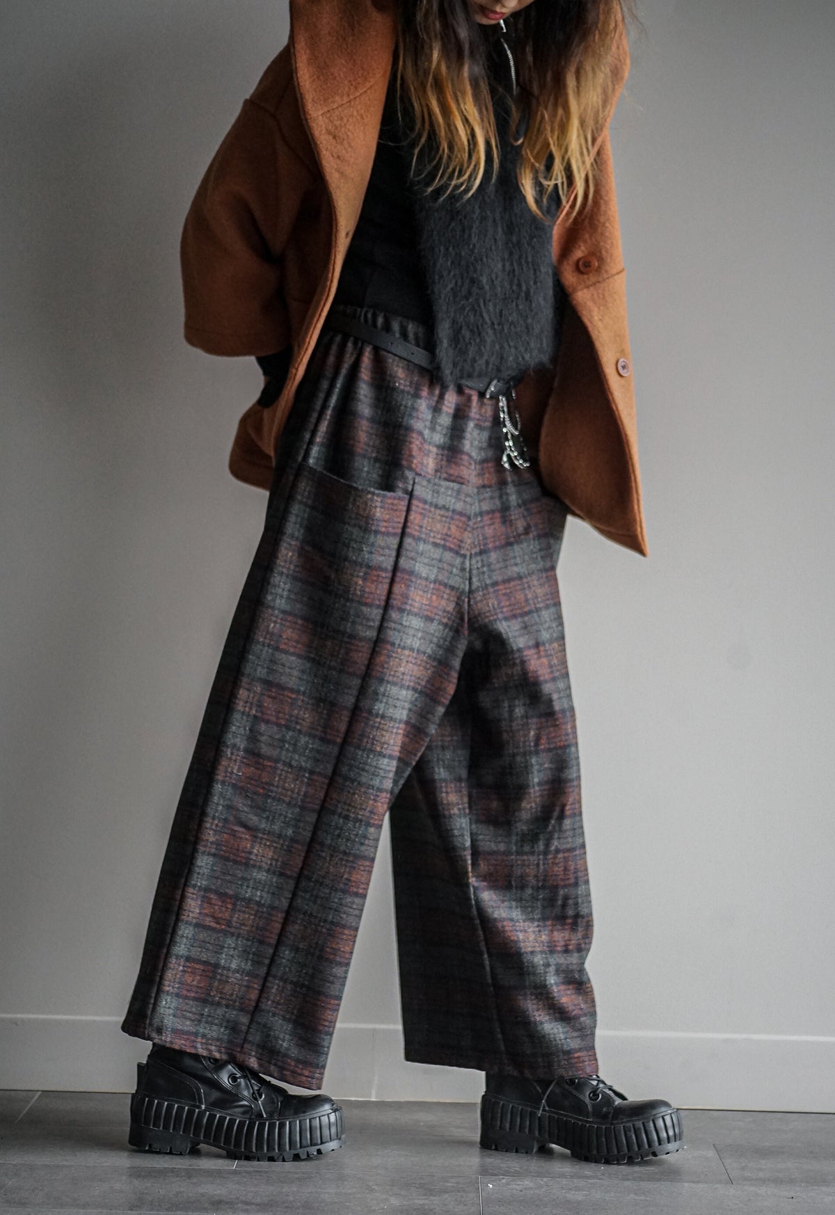 Strobe & Sound Wool Trousers