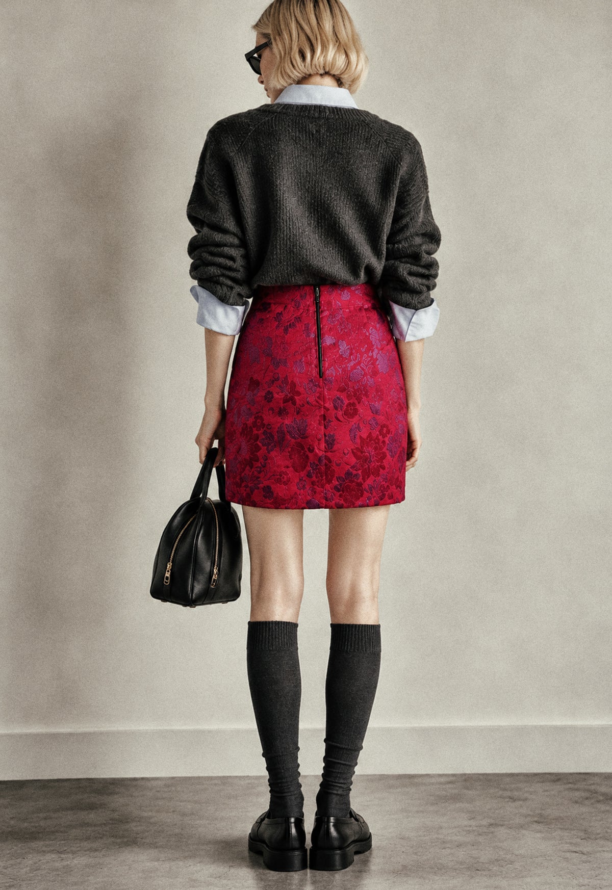 Rosalie Jacquard Skirt (Limited edition)