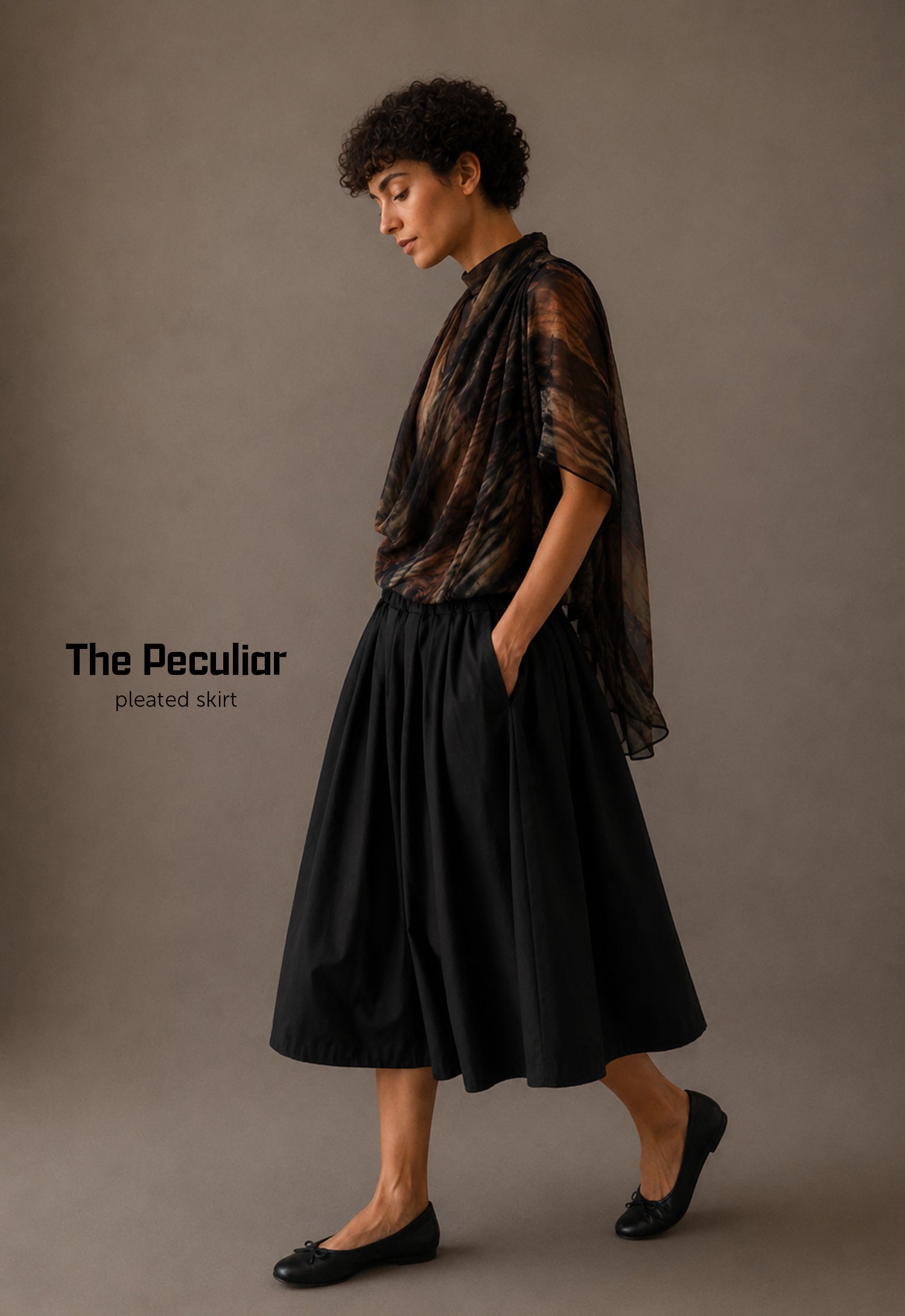 The Peculiar Pleated Skirt