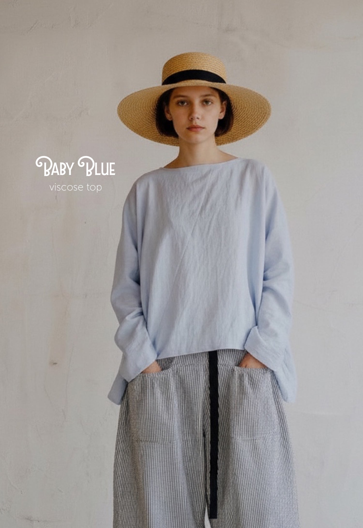 Baby Blue Top