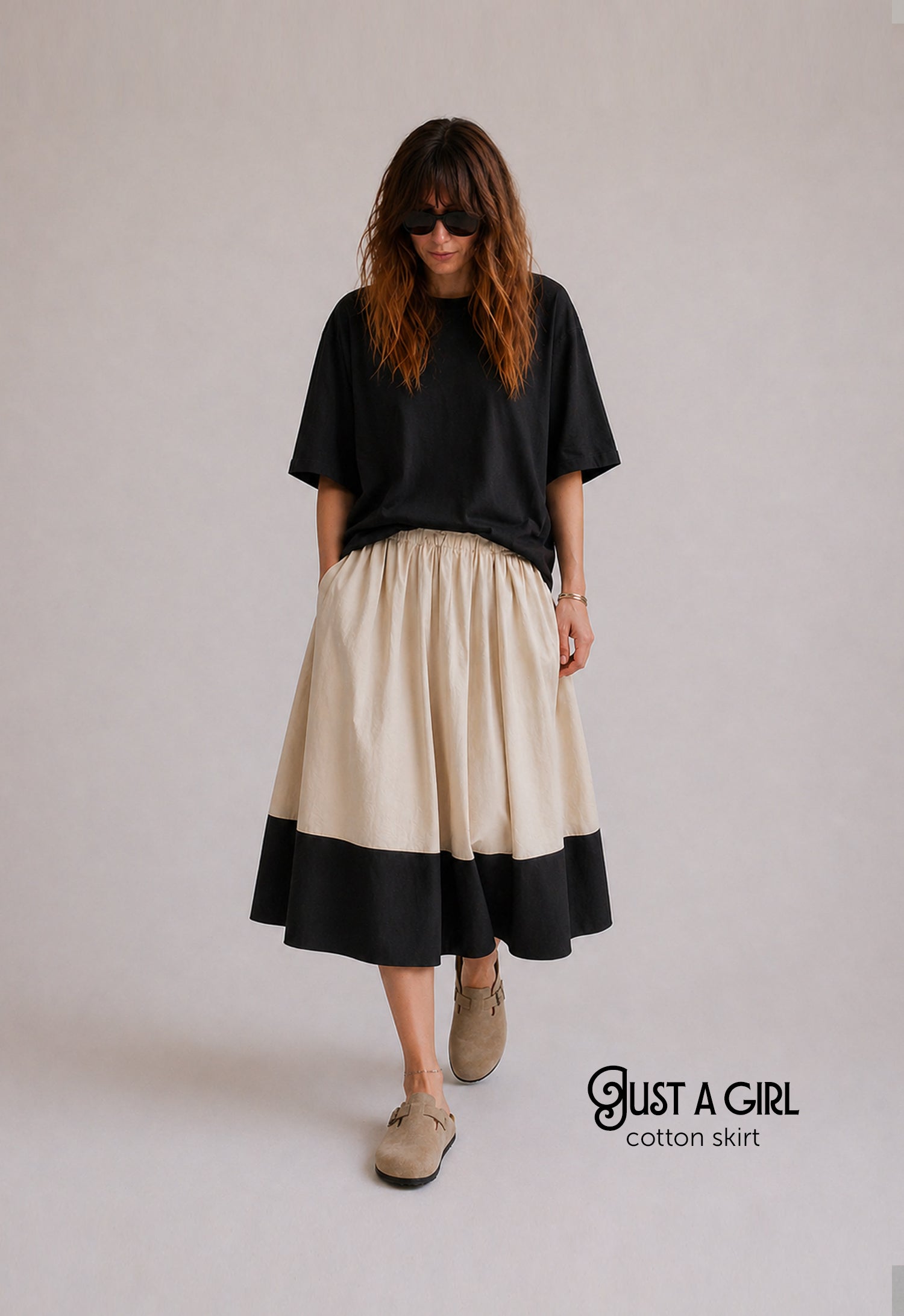 Just a girl cotton skirt