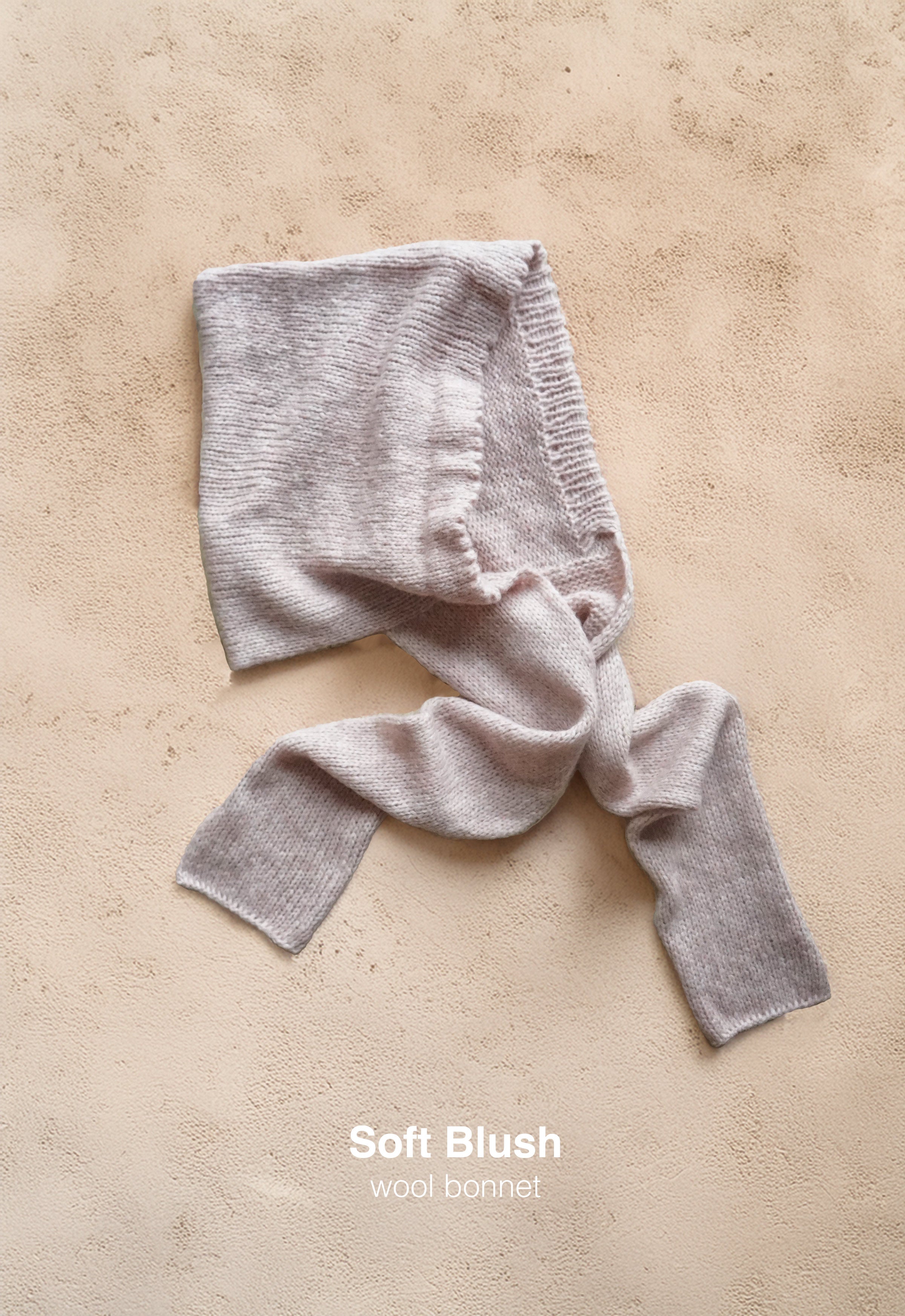 Soft Blush Bonnet
