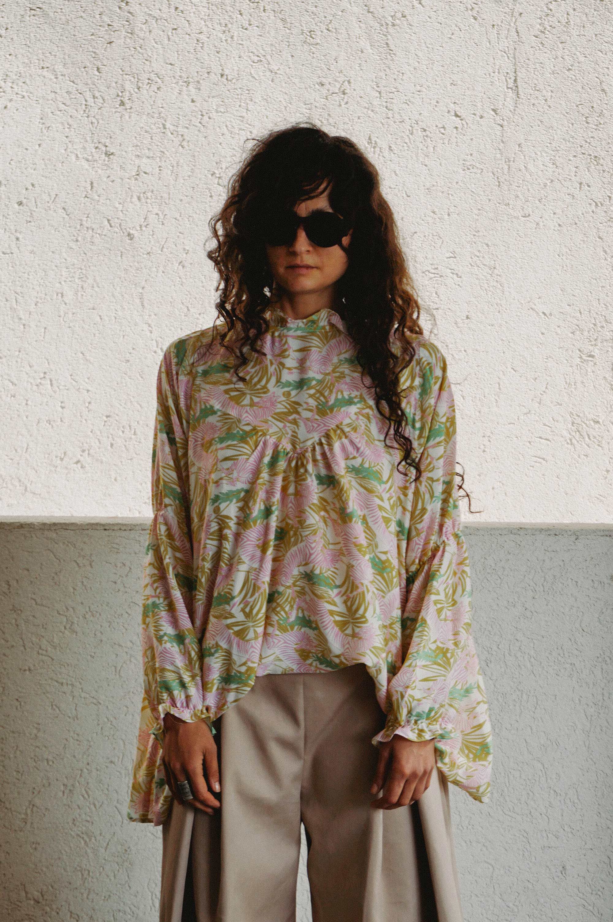 Silk & Visose Shirt