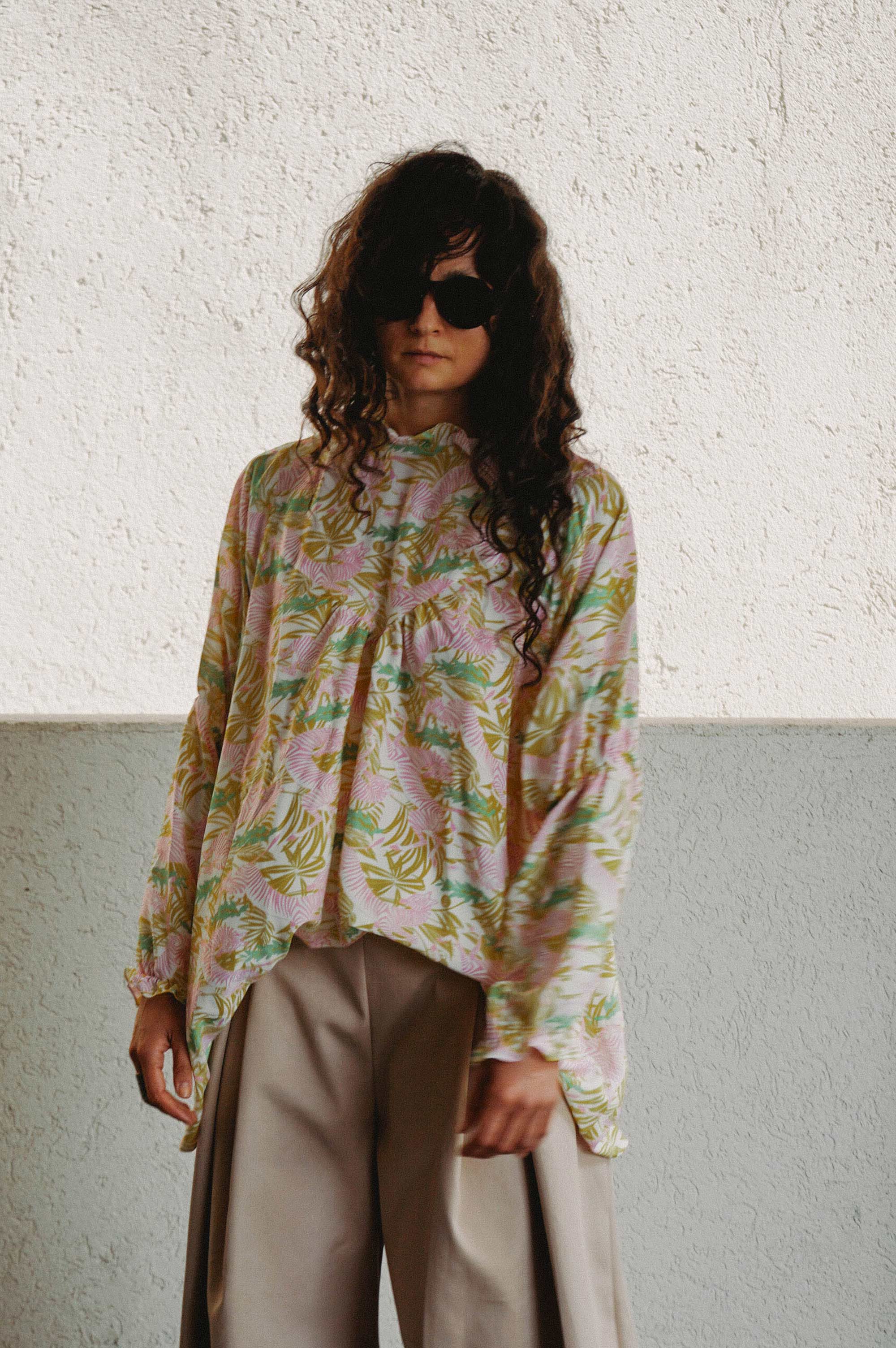 Silk & Visose Shirt