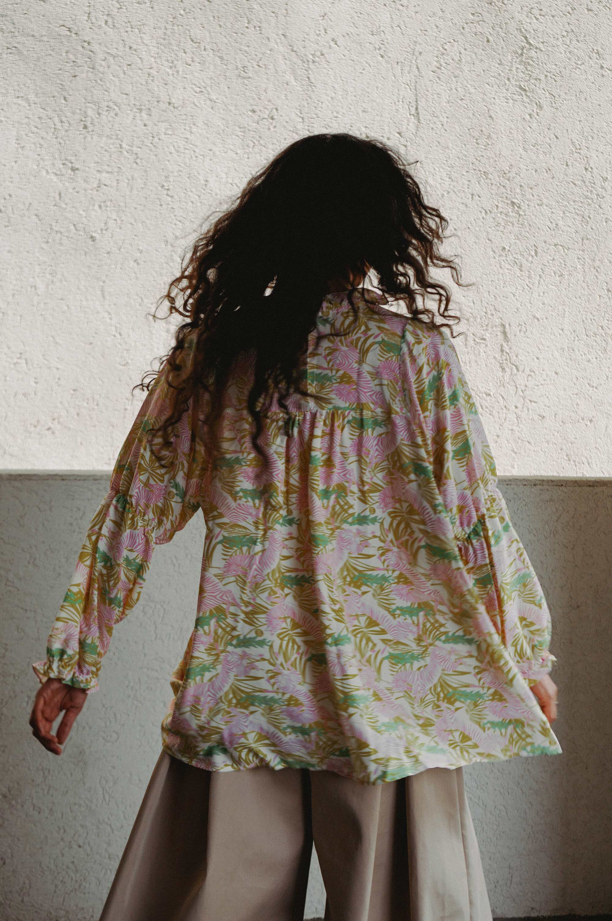 Silk & Visose Shirt