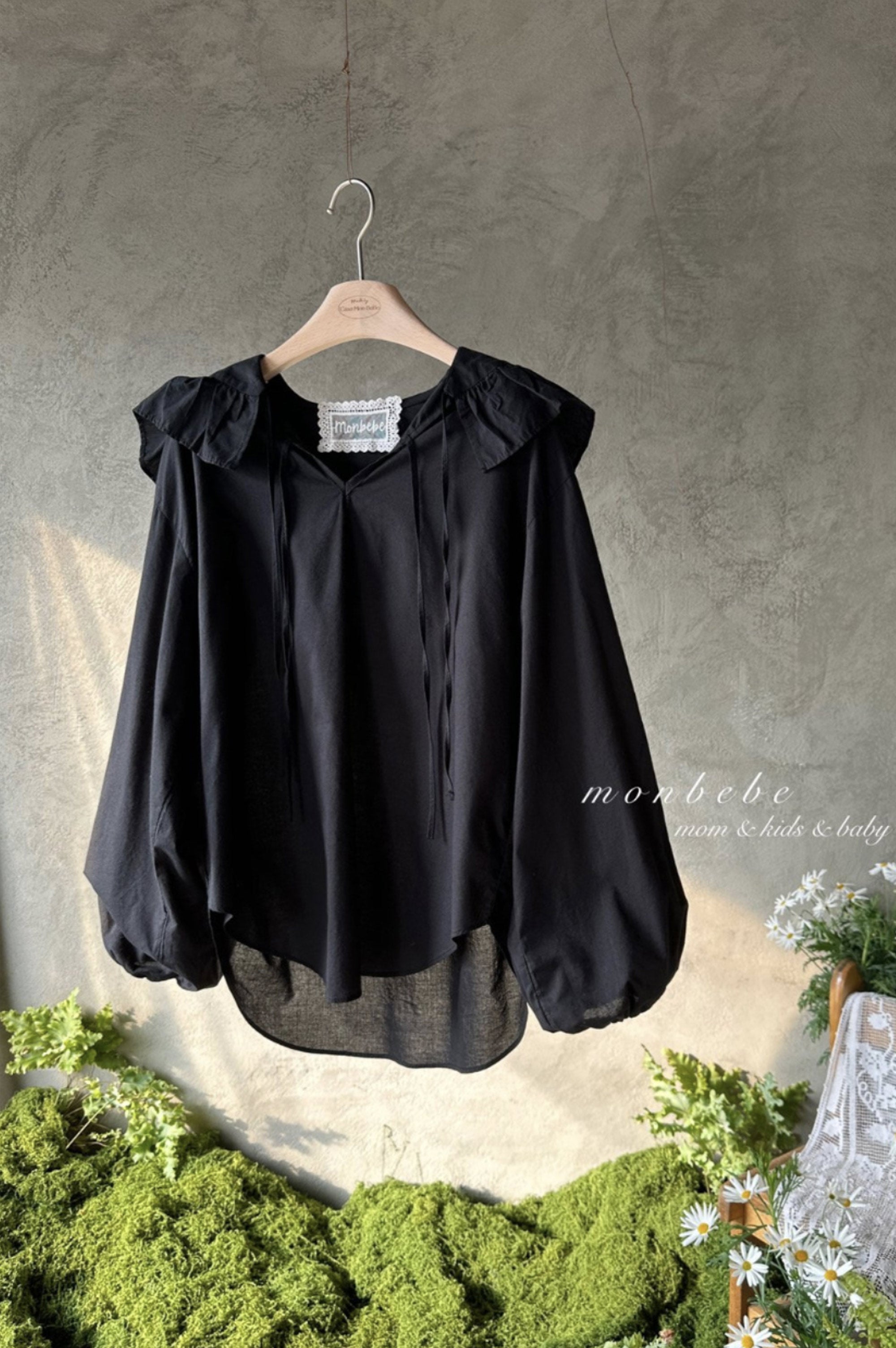 MonBebe Black Shirt