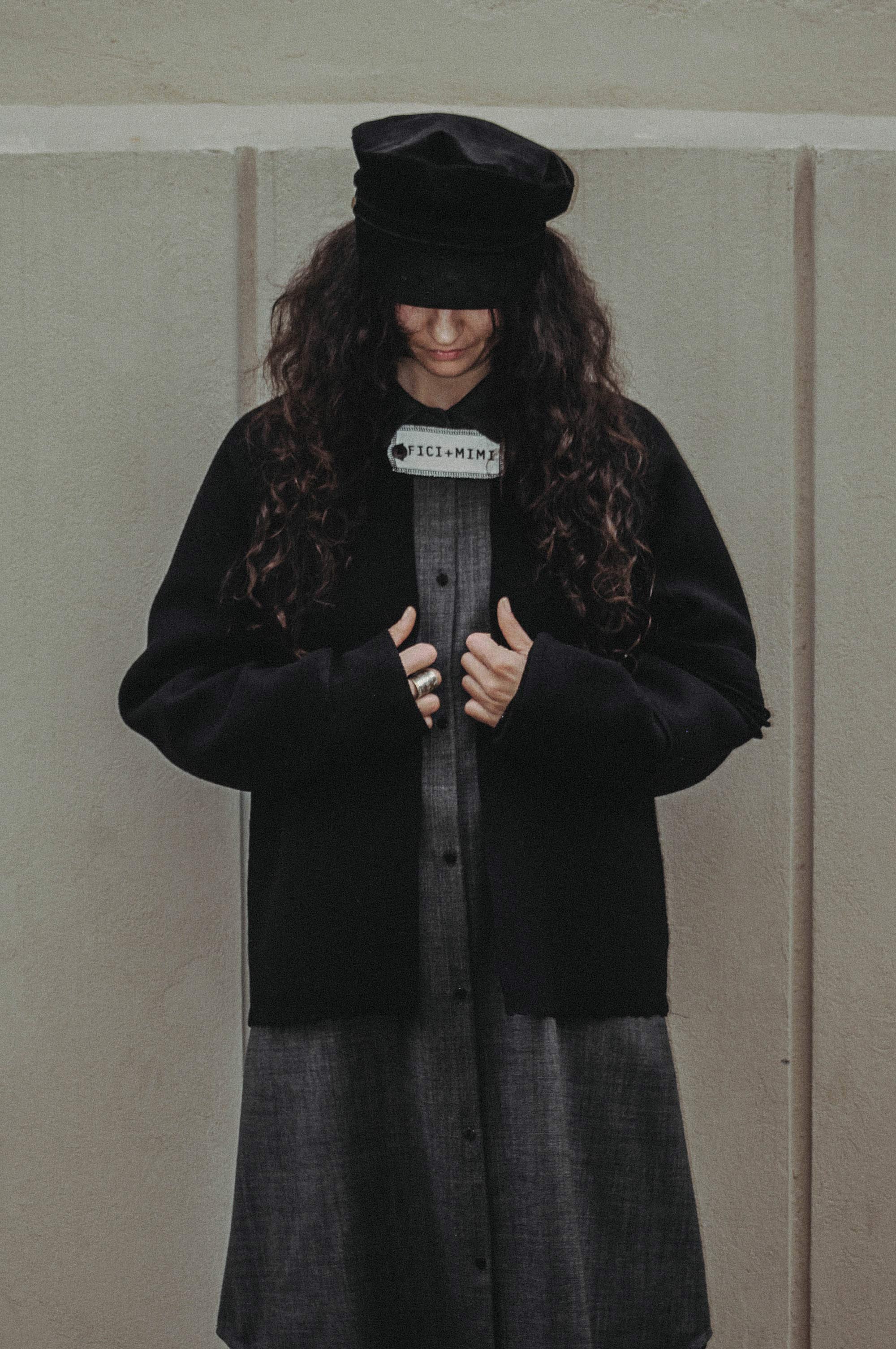 Distressed Wool Cardigan