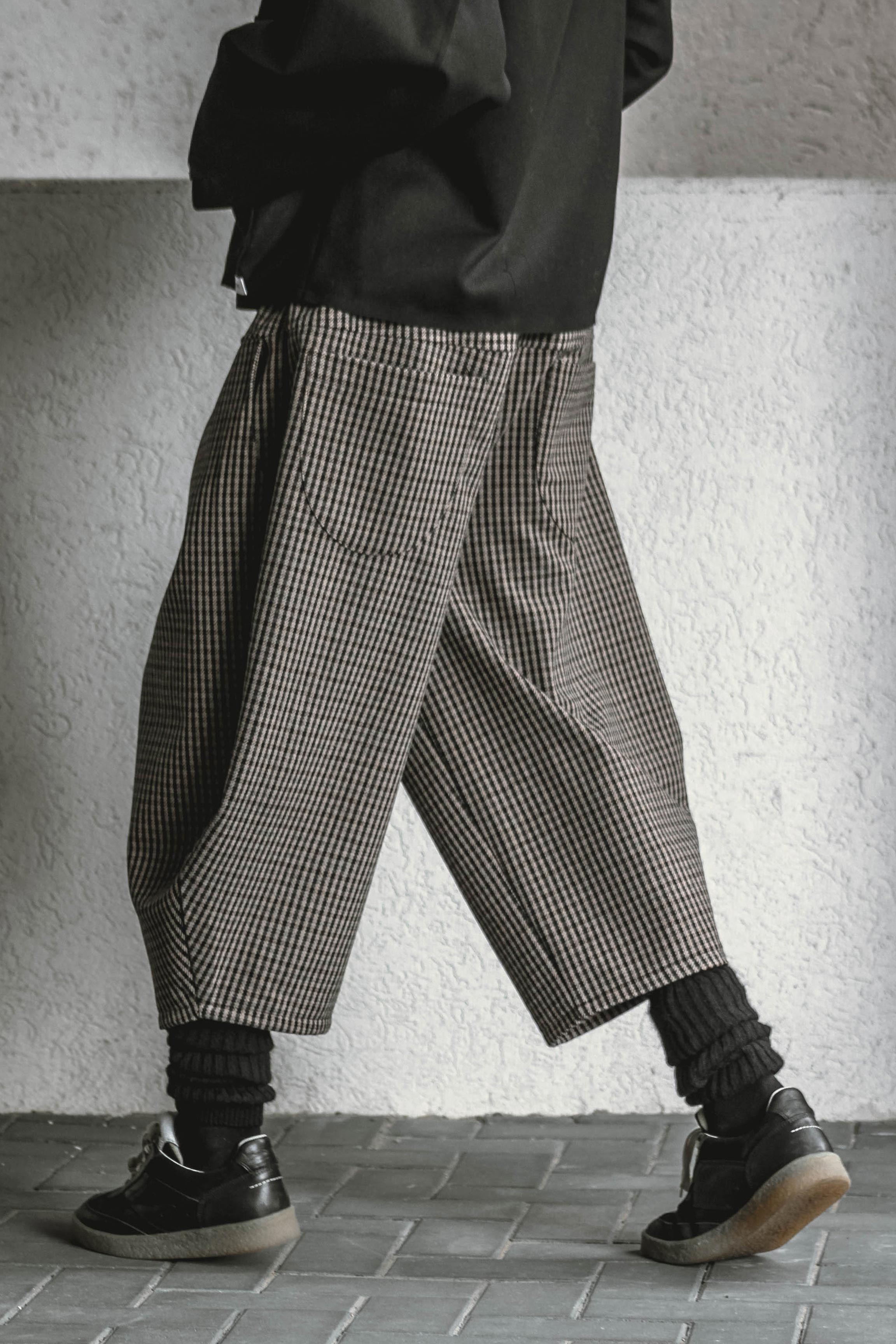 Wool Trousers (Check)