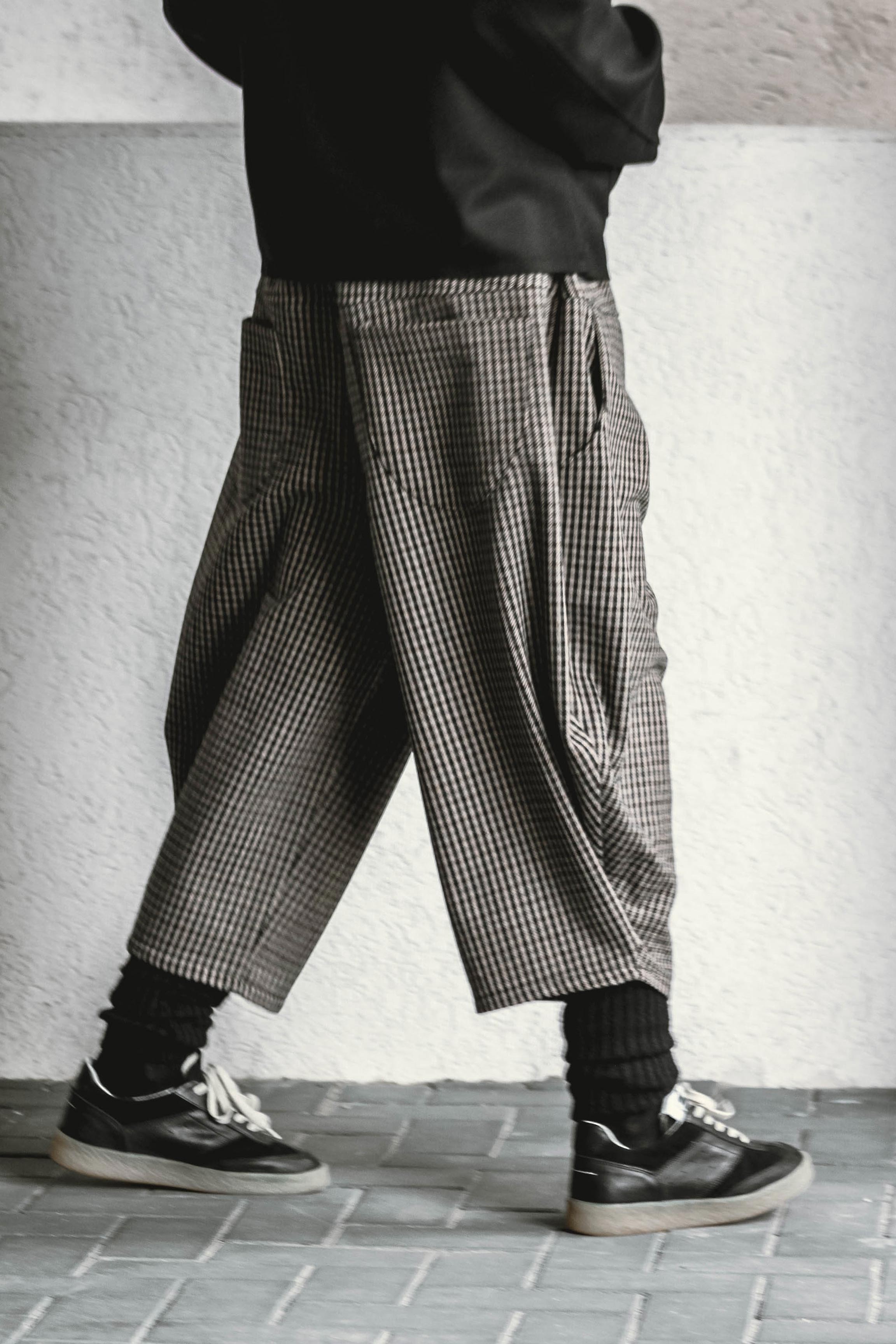 Wool Trousers (Check)