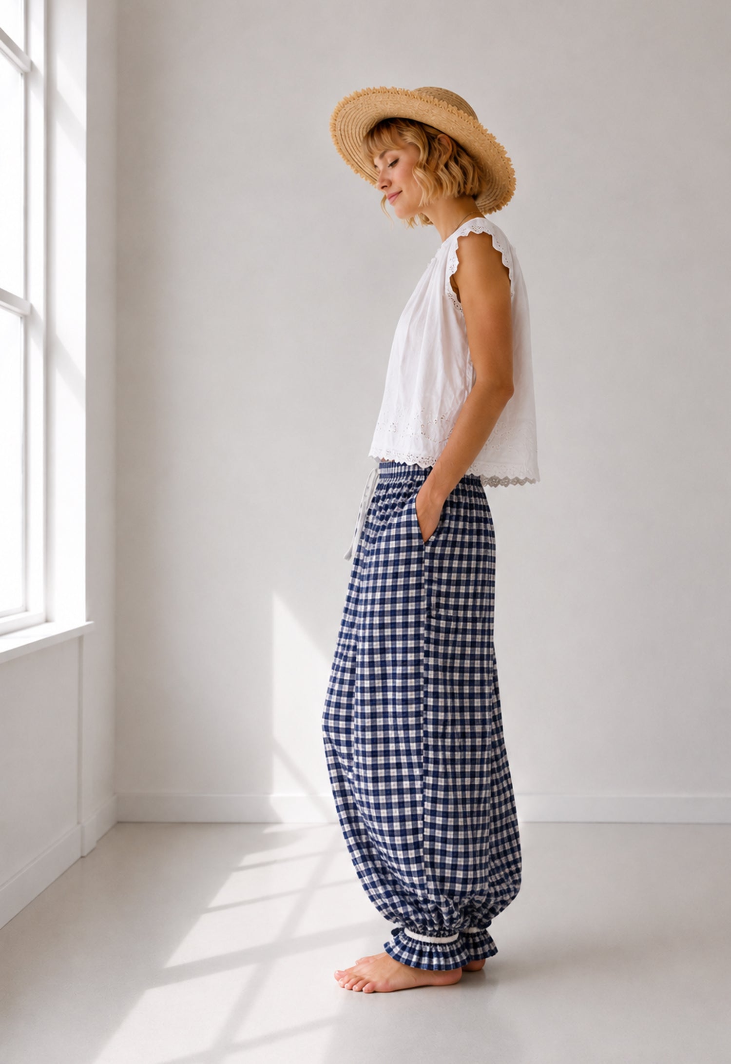 Sweet Garden Balloon Trousers