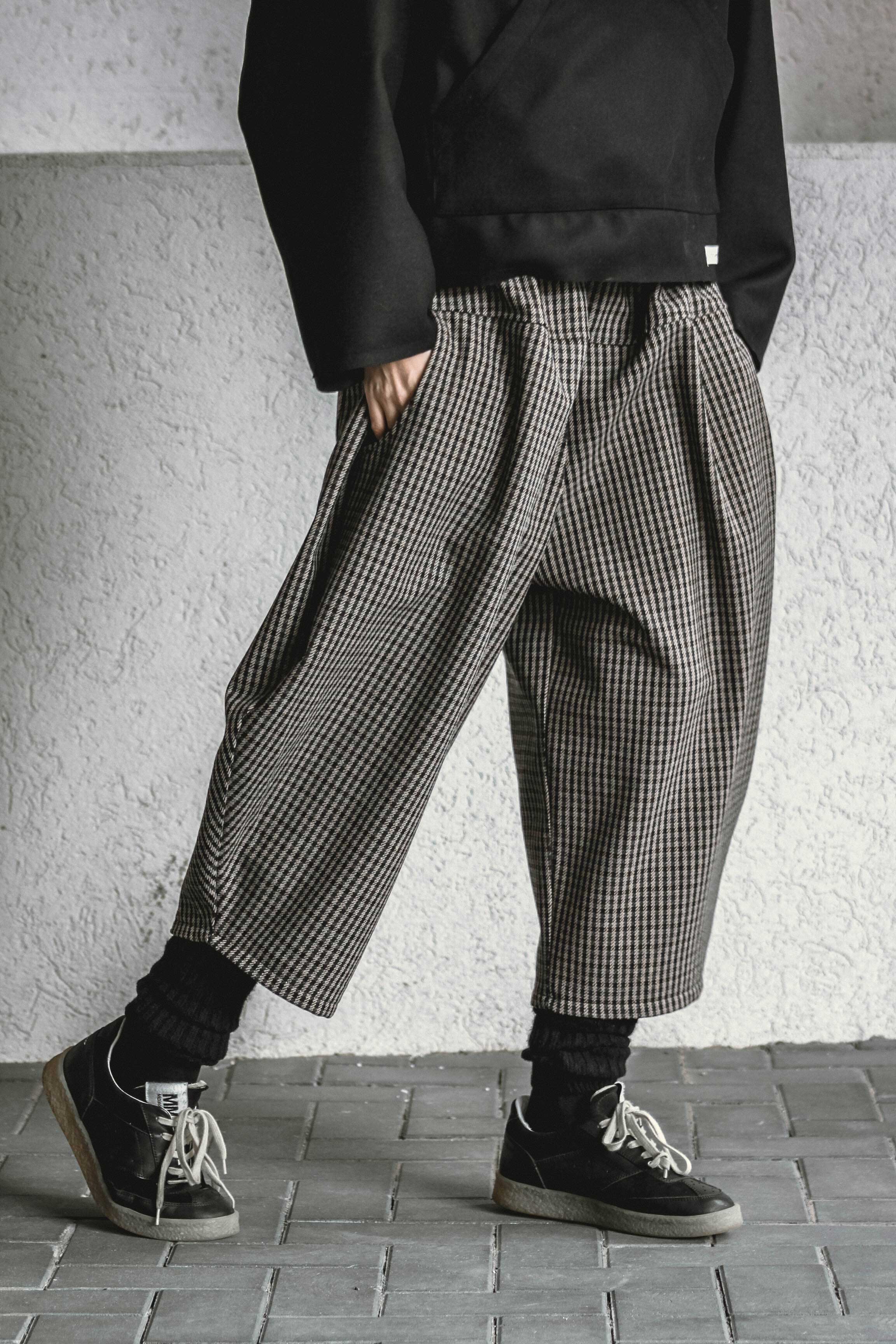 Wool Trousers (Check)
