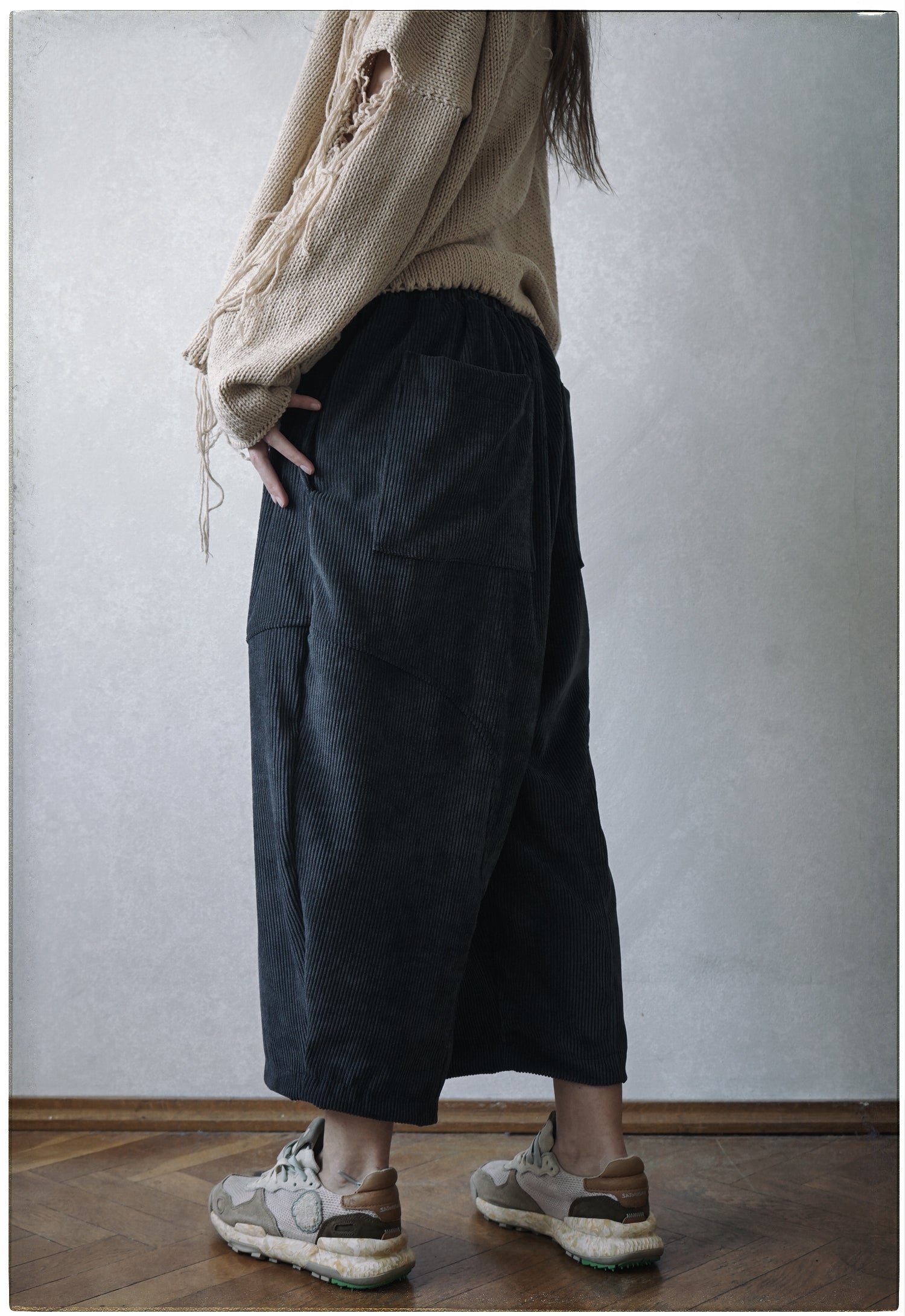 Baggy Corduroy Trousers