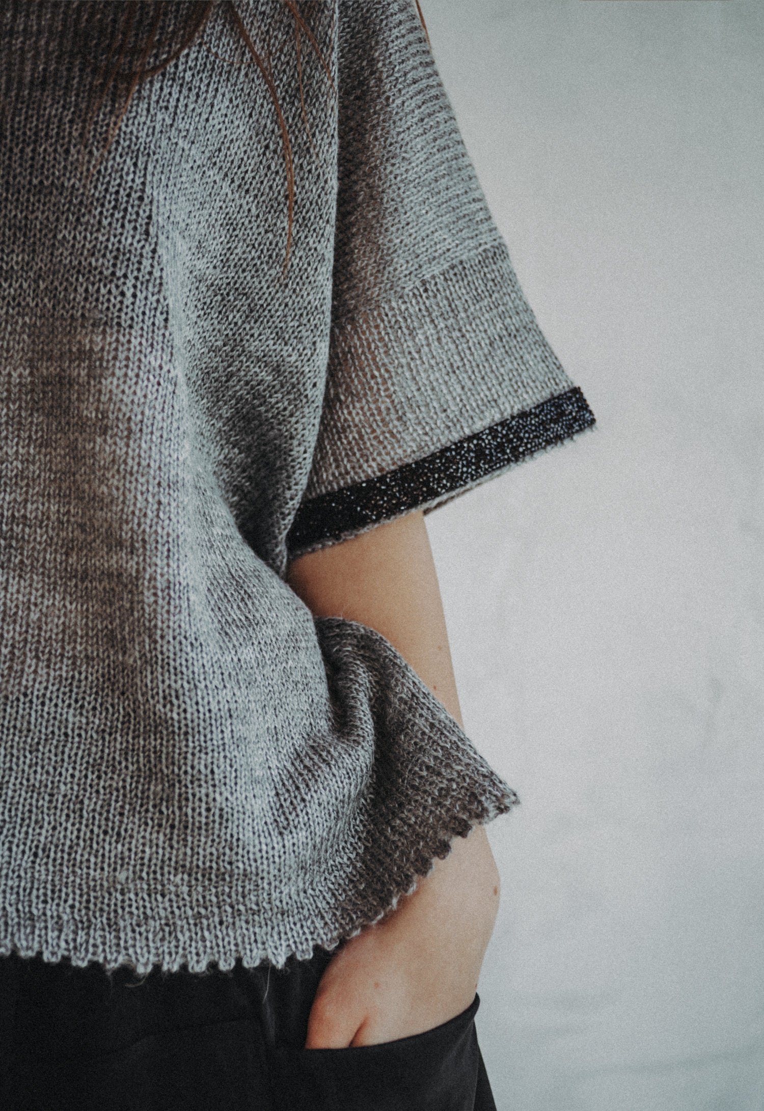 Stone Garden Hand-Knitted Top