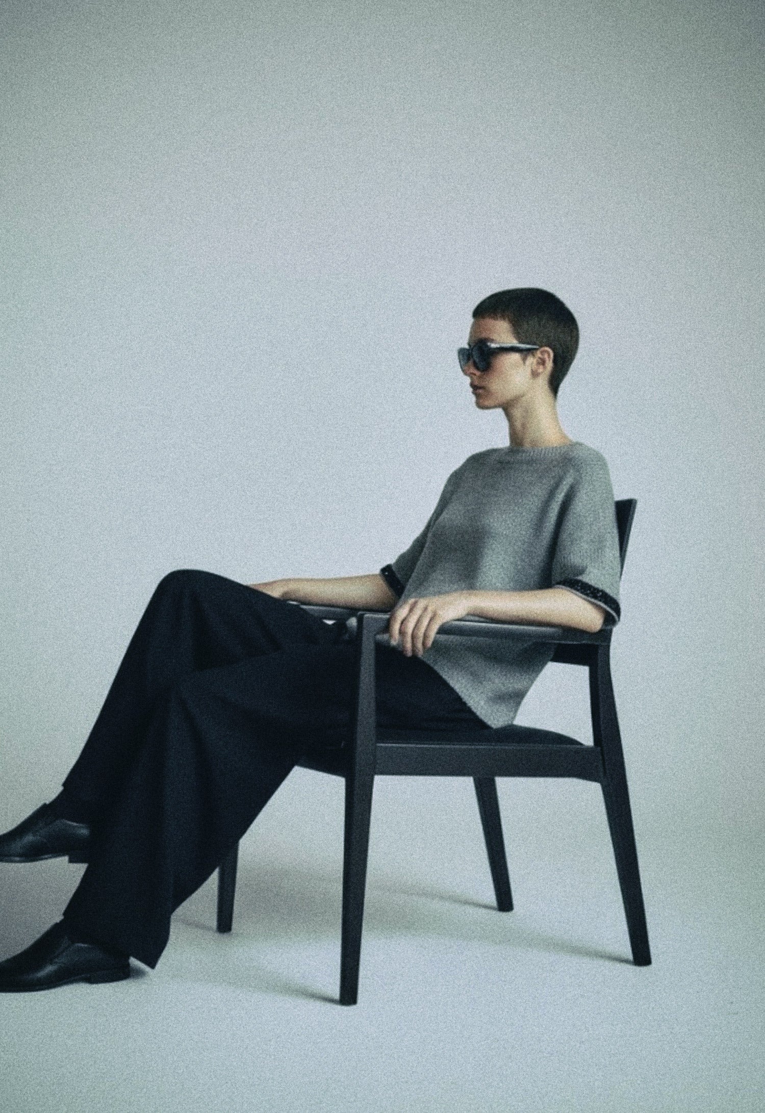 Stone Garden Hand-Knitted Top