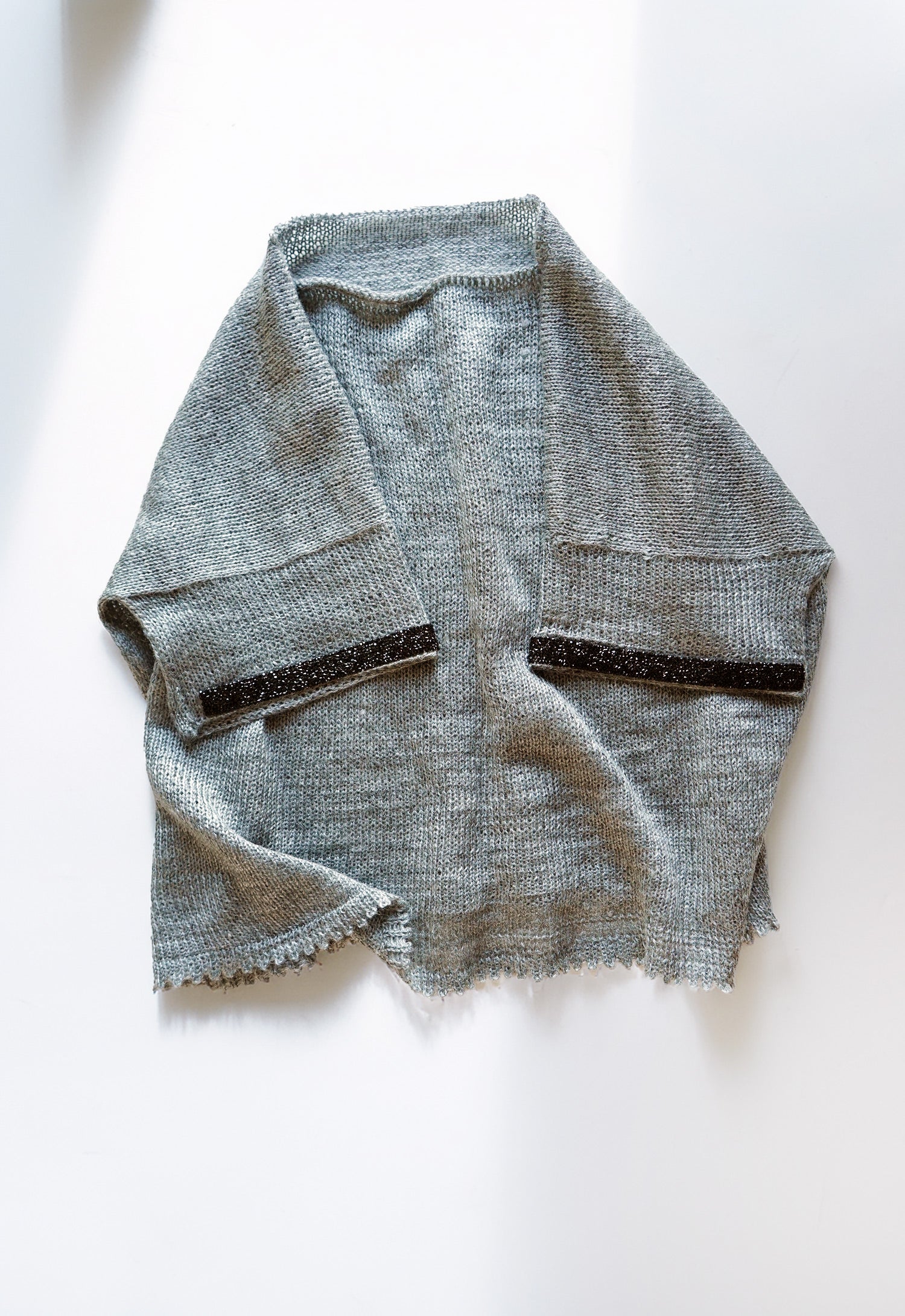 Stone Garden Hand-Knitted Top