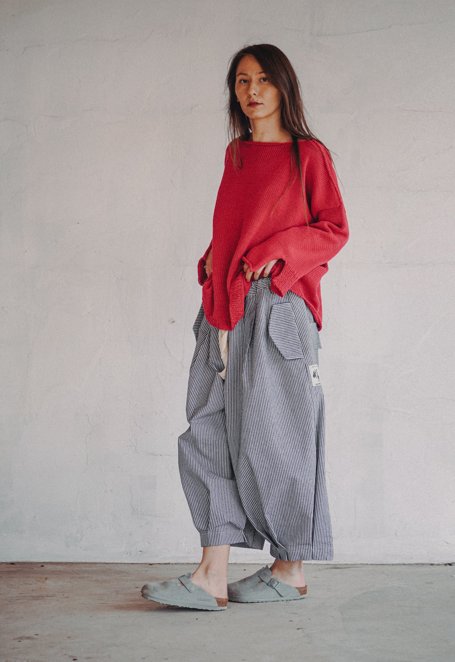 Organic cotton trousers