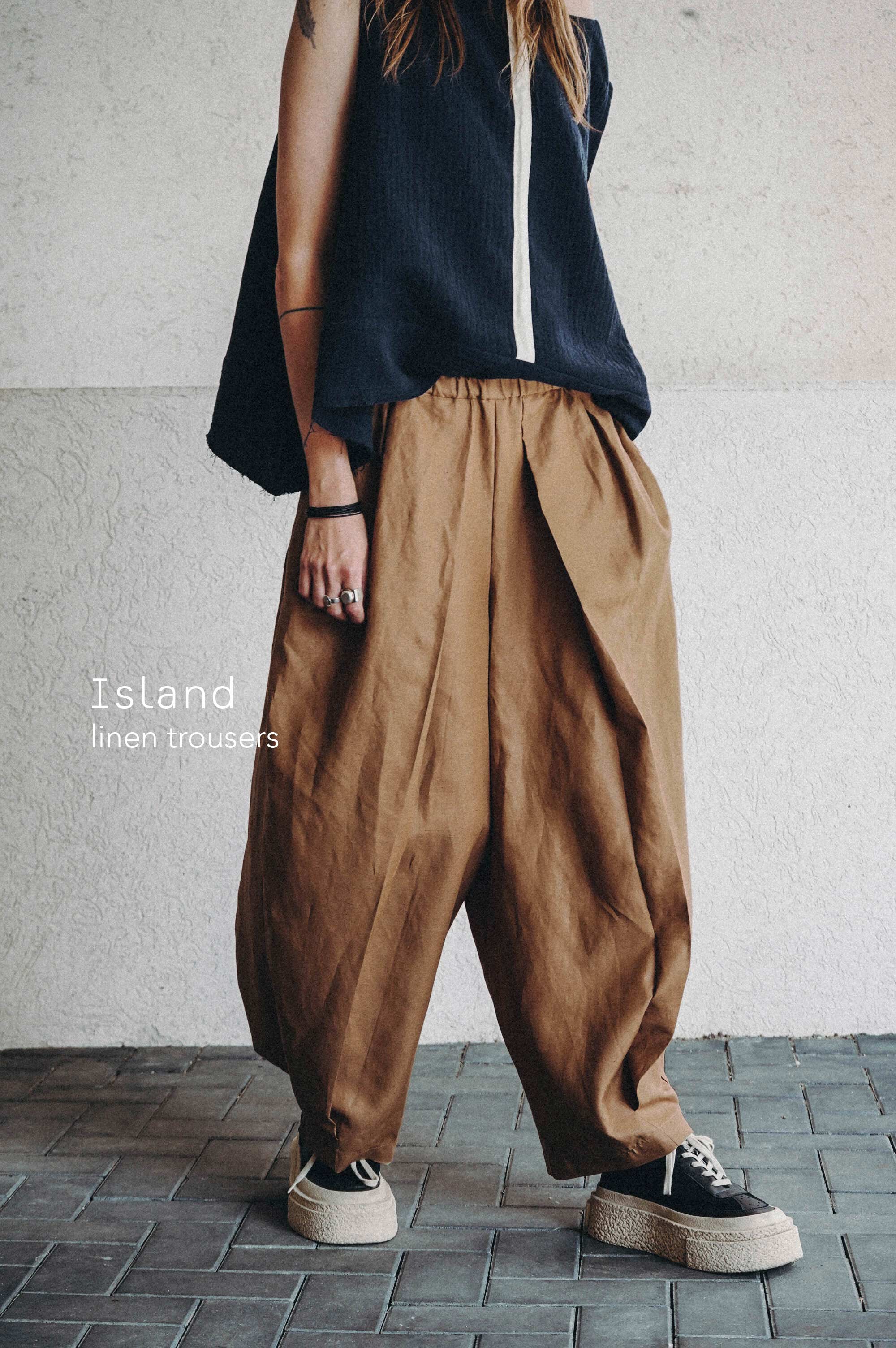 Island Linen Trousers