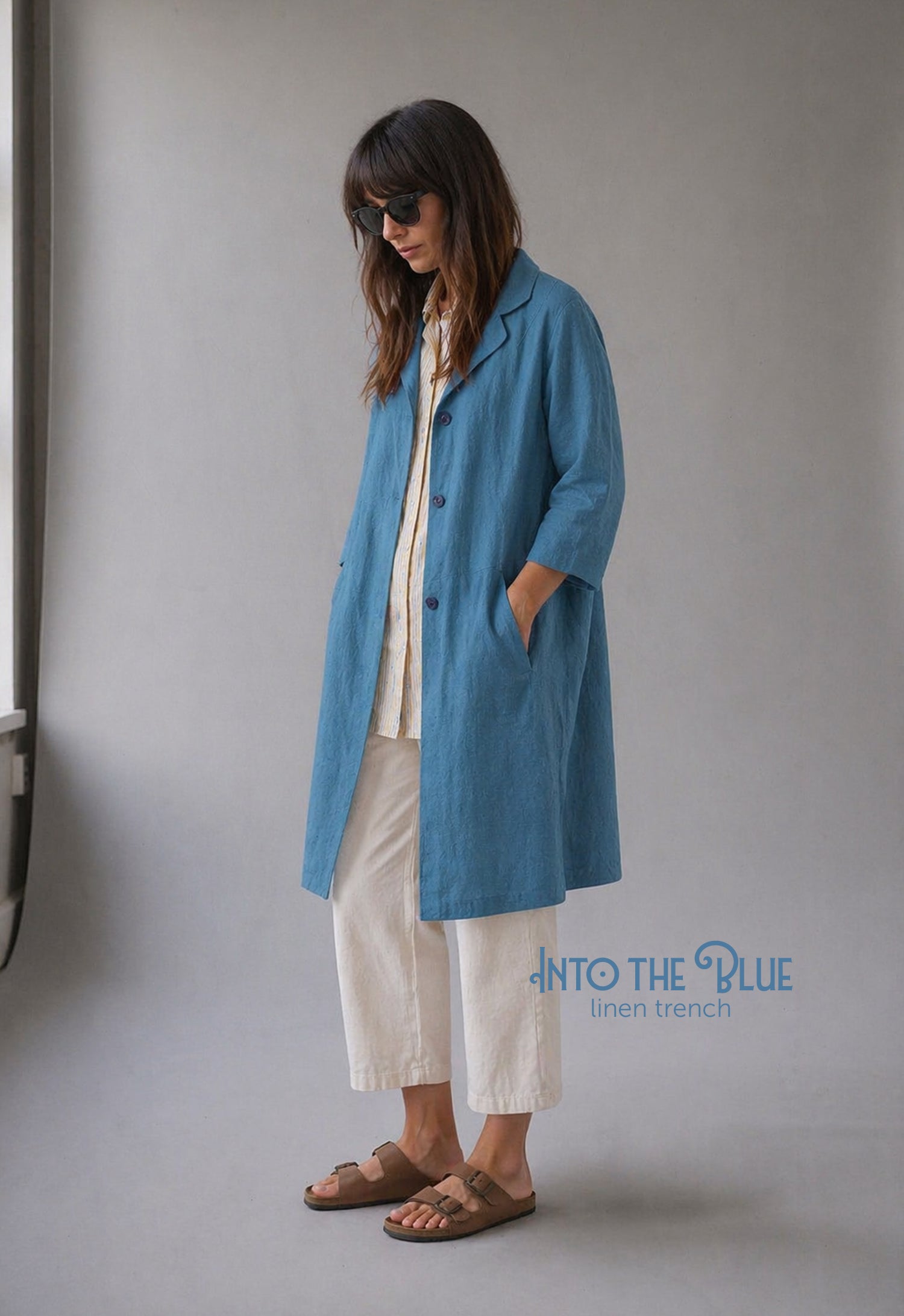 Into the Blue Linen Trench