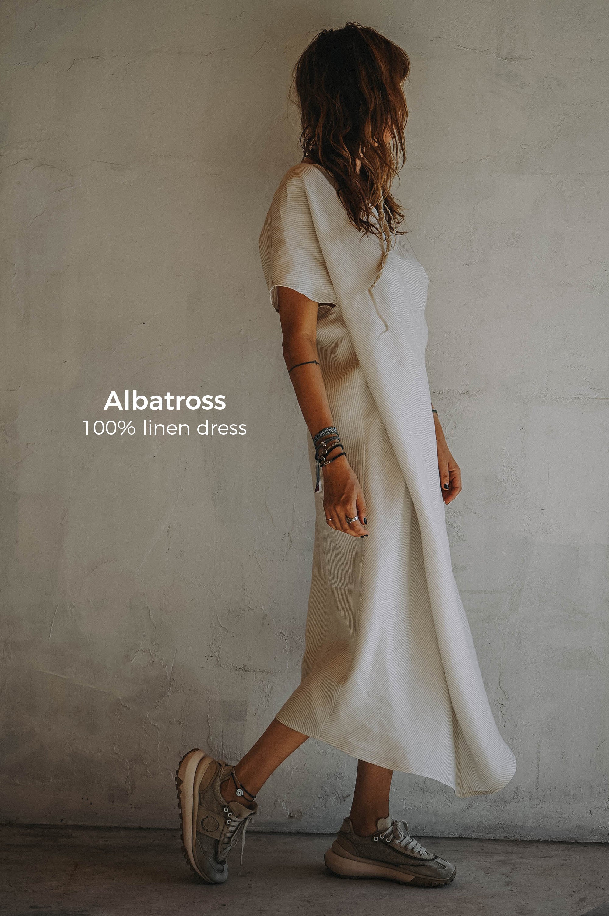 Albatross Linen Dress (LIMITED EDITION)
