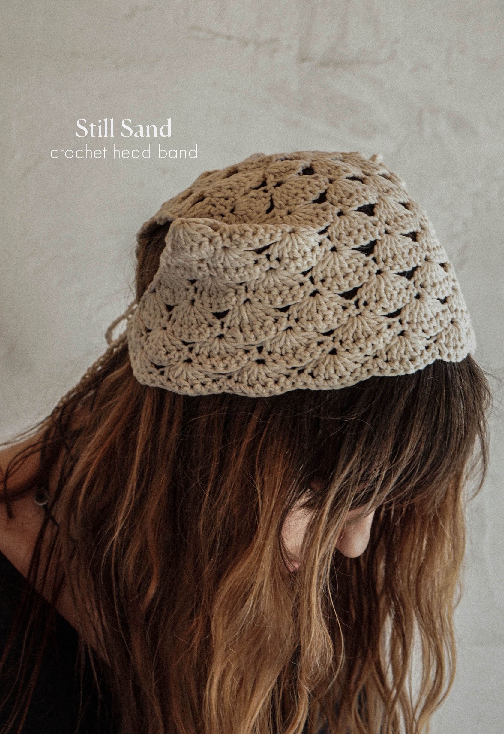 Still Sand Crochet Head Band