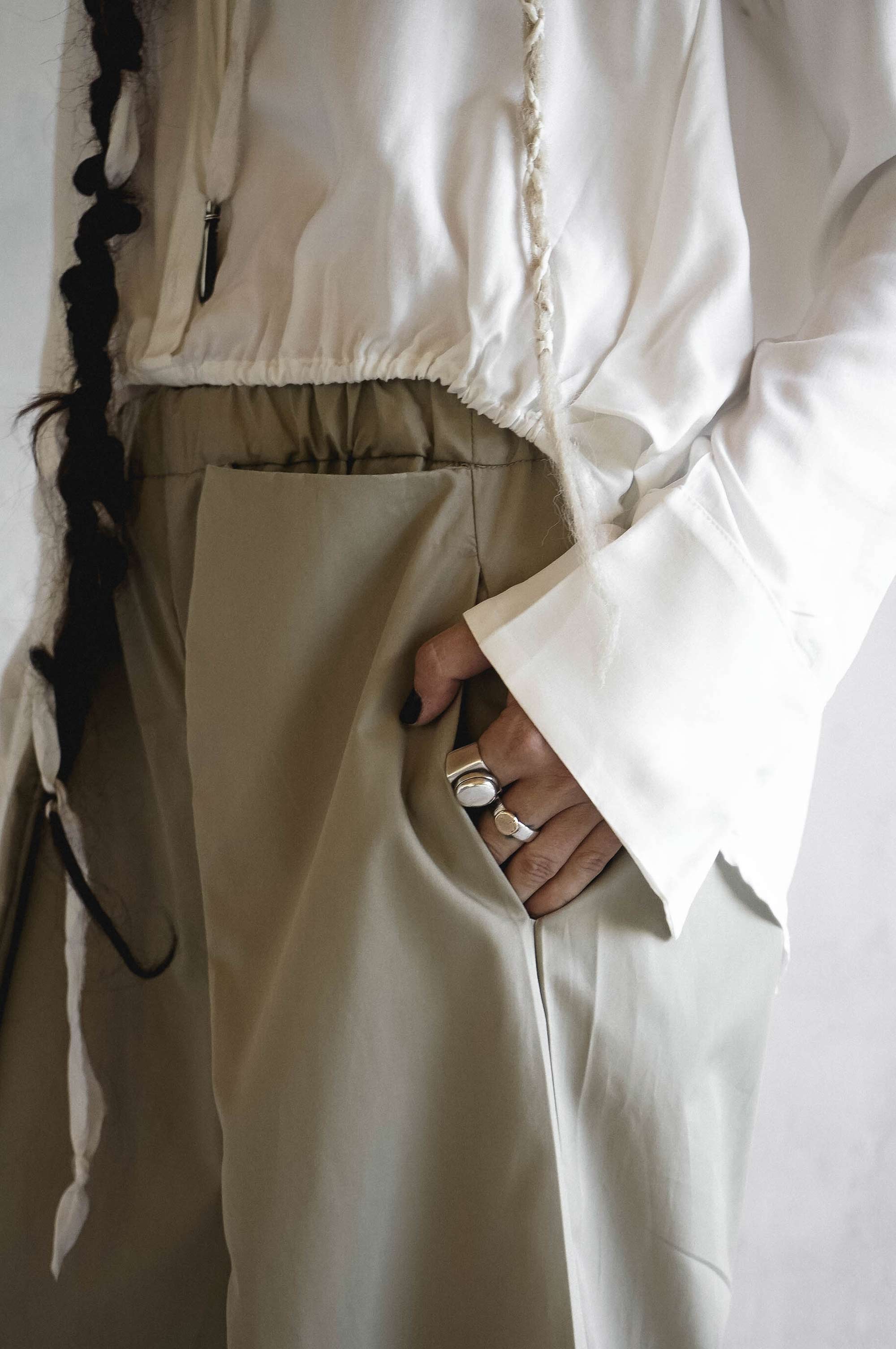 Dissolving Clouds Viscose Shirt