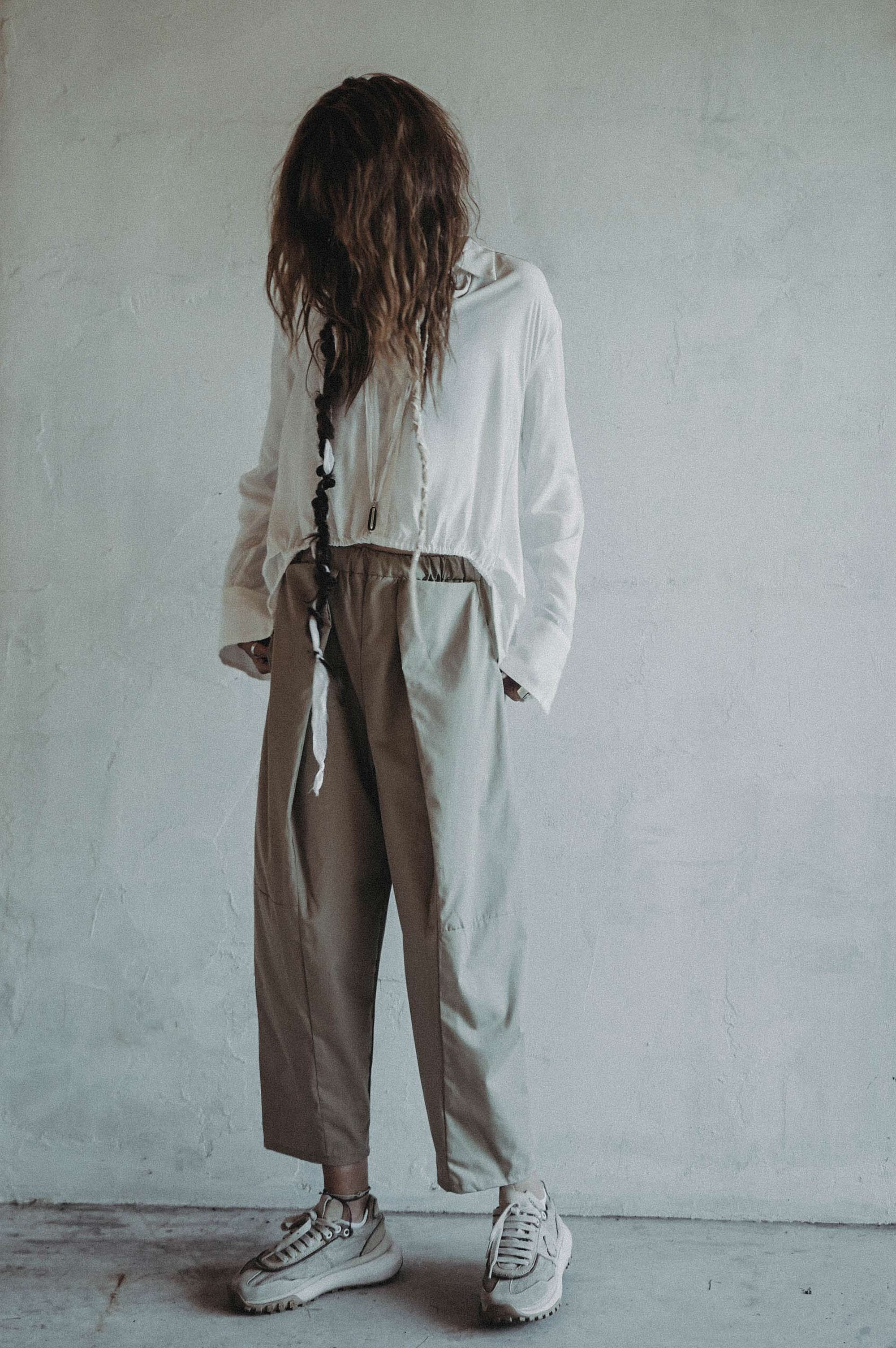 Dissolving Clouds Viscose Shirt
