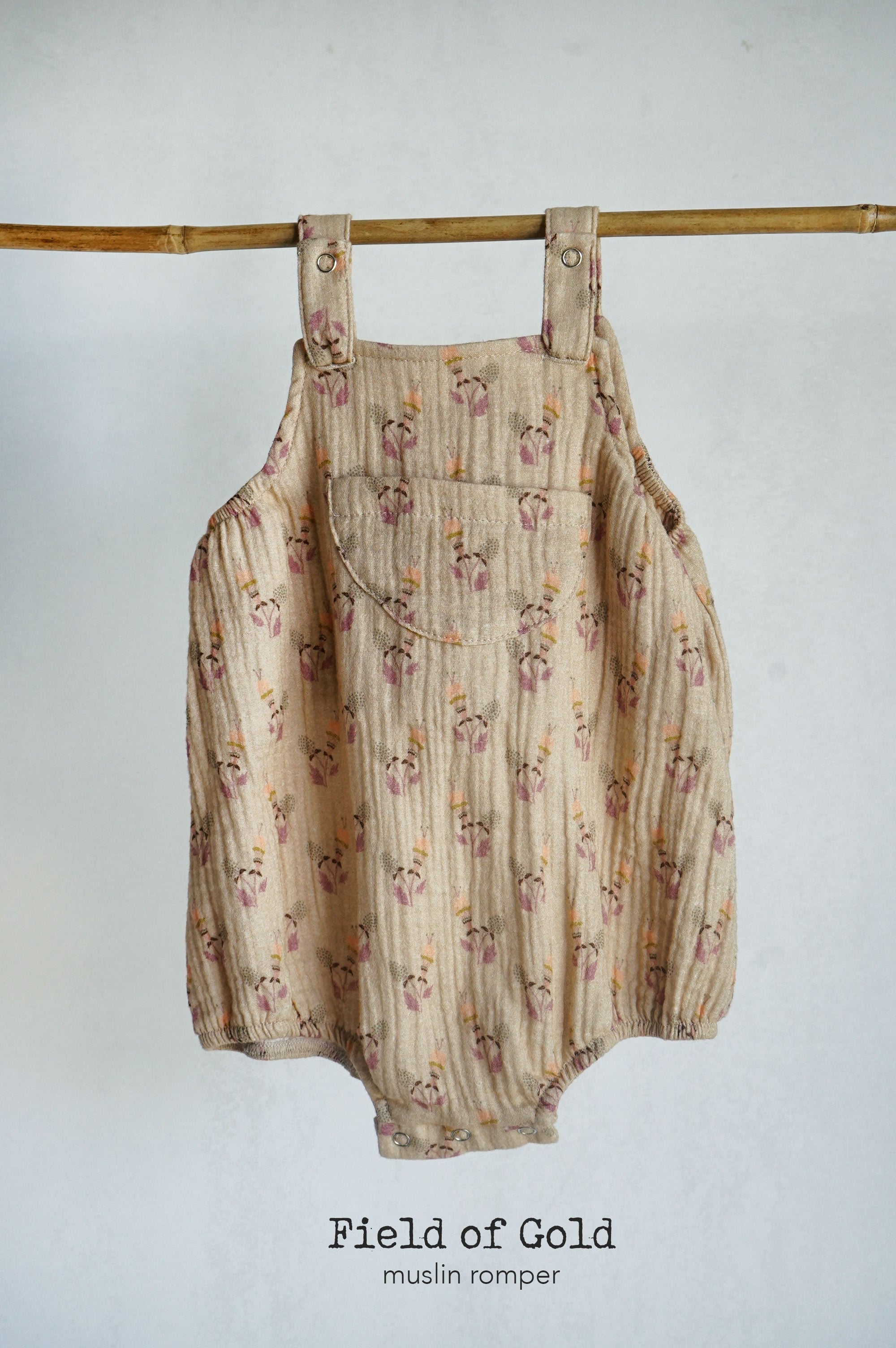 Fields Of Gold double gauze jumpsuit